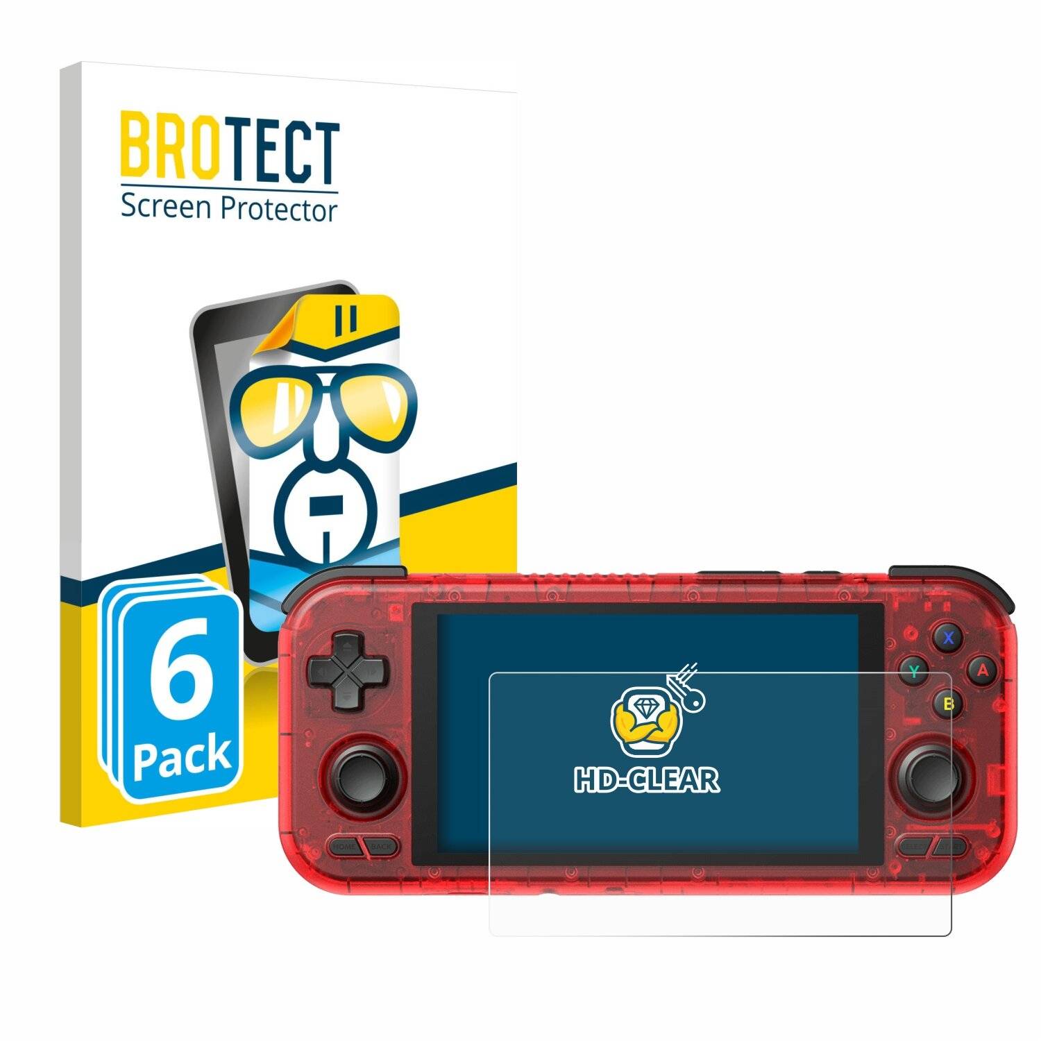 6x BROTECT Displayschutz-Folie für Retroid Pocket