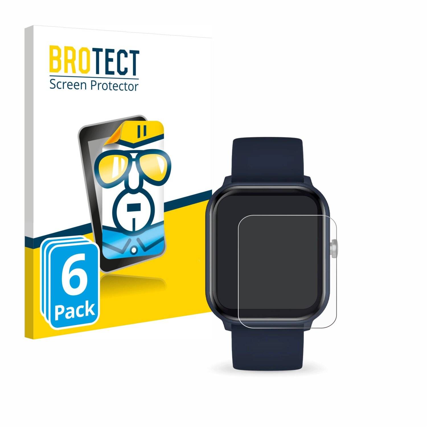 6x BROTECT Displayschutz-Folie für Ice-Watch ICE Smart junior