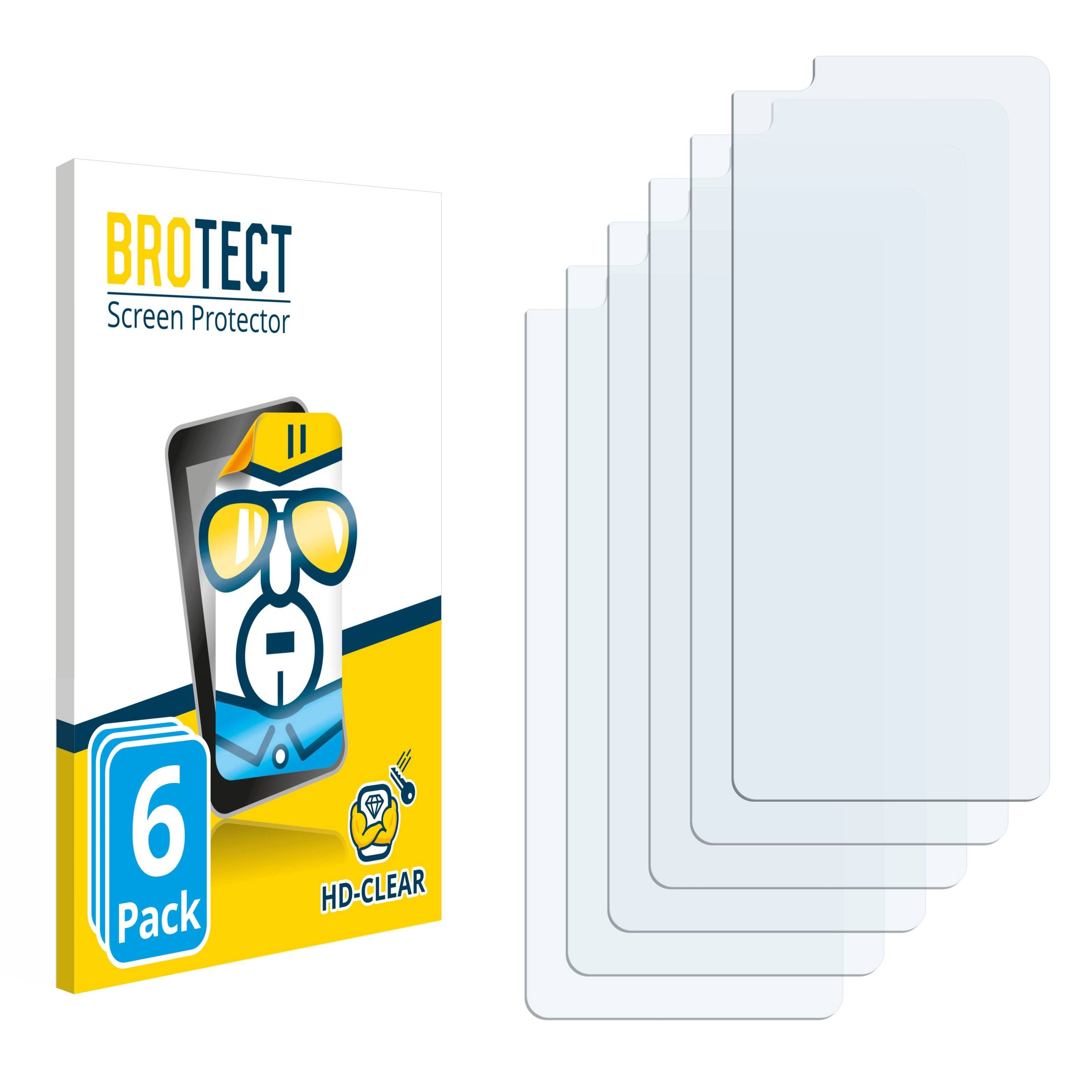 6x BROTECT Displayschutz-Folie für Tecno Camon 16