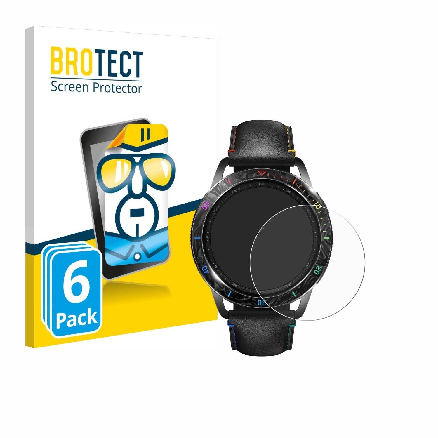 6x BROTECT Displayschutz-Folie für Xiaomi Watch