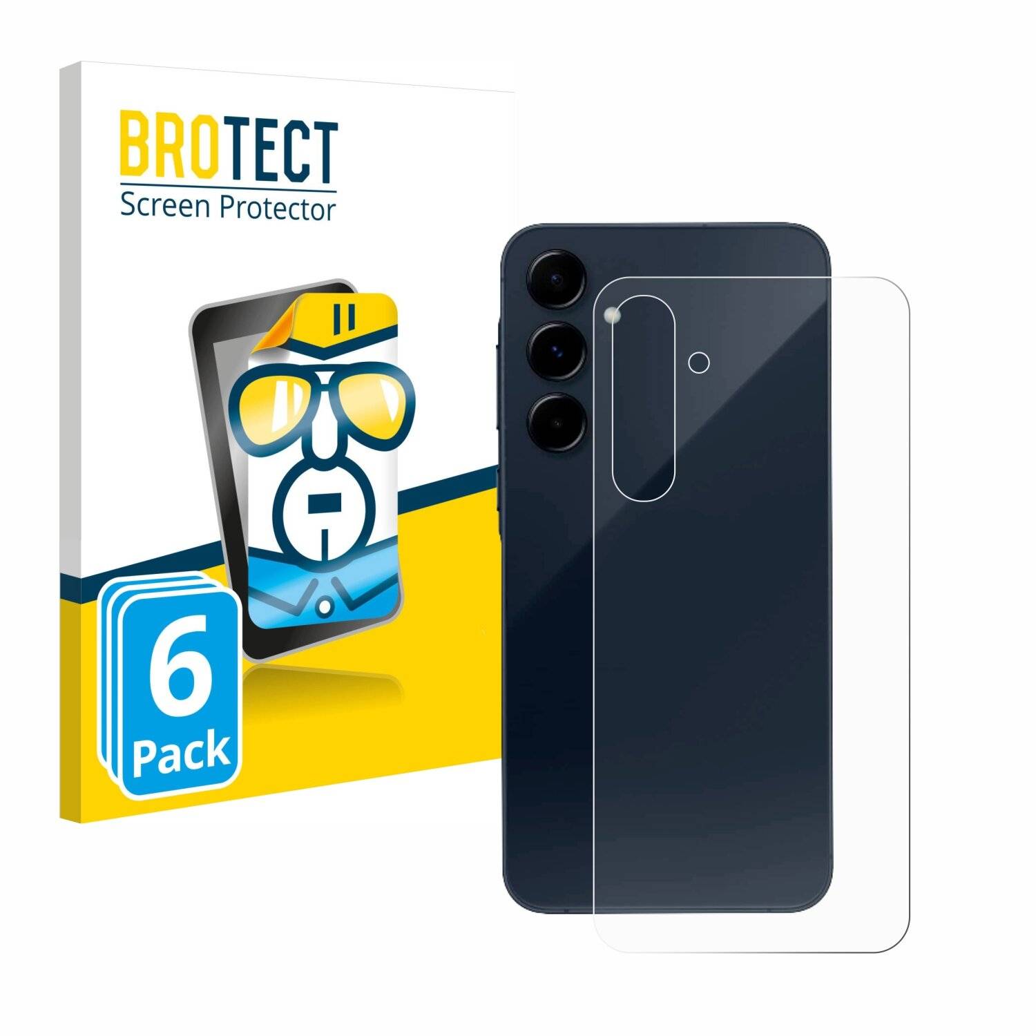 6x BROTECT Displayschutz-Folie für Samsung Galaxy A35 5G
