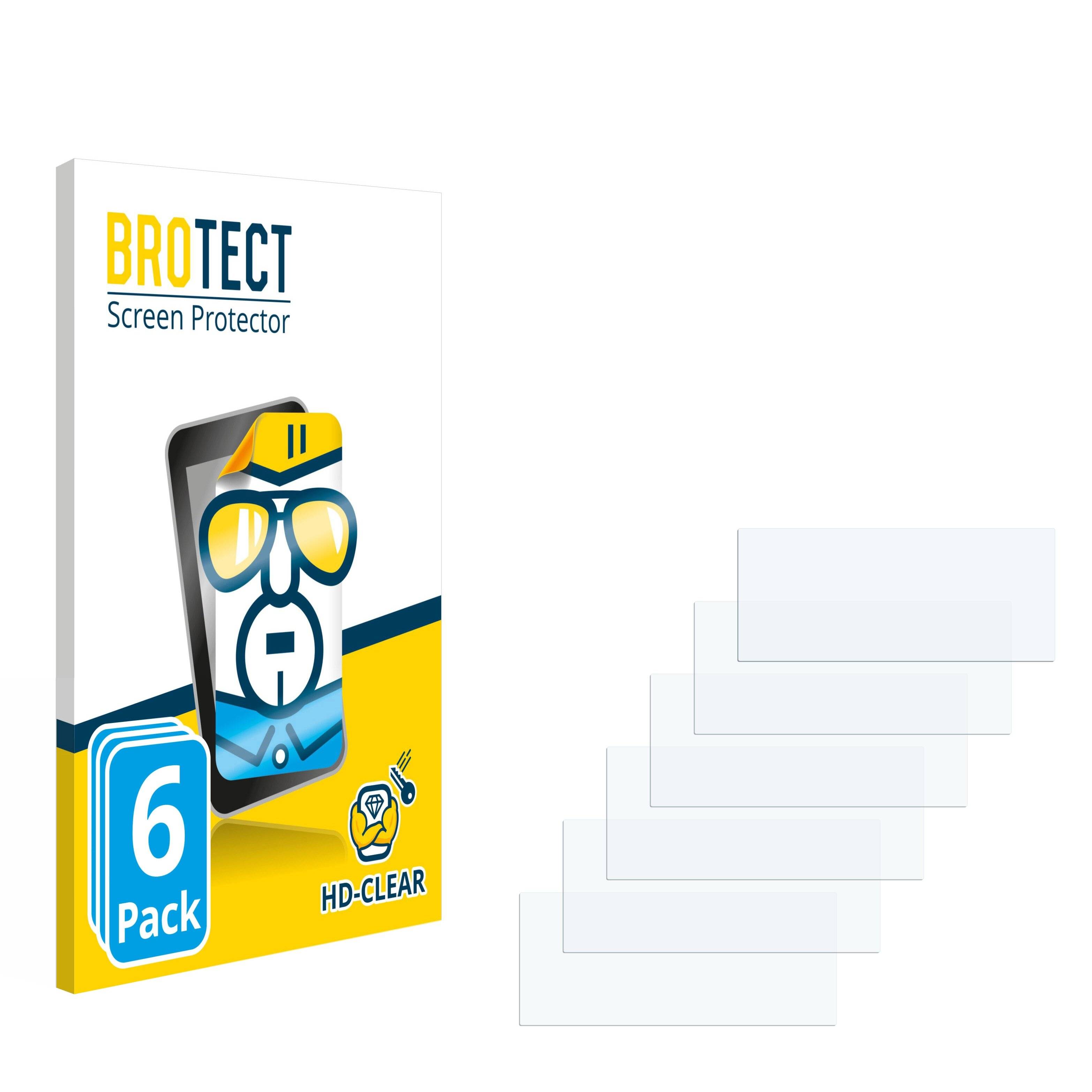 6x BROTECT Displayschutz-Folie für Teenage Engineering PO-14