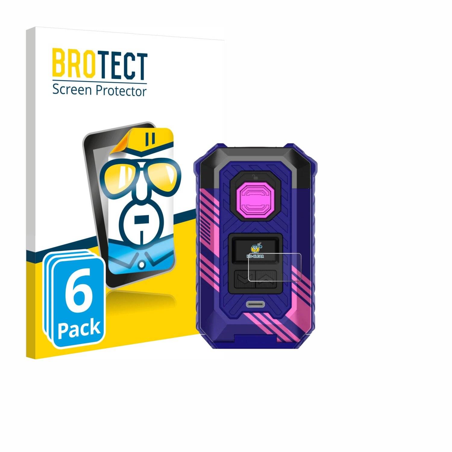 6x BROTECT Displayschutz-Folie für Vaporesso Armour