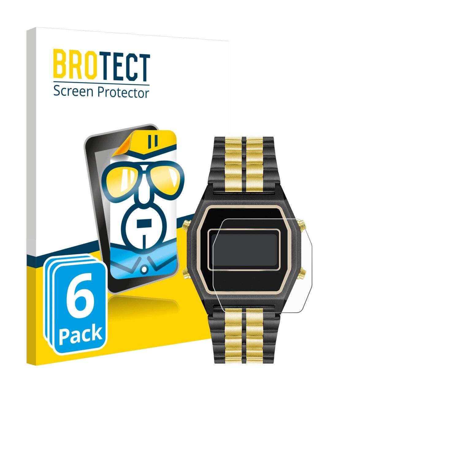 6x BROTECT Displayschutz-Folie für Armitron