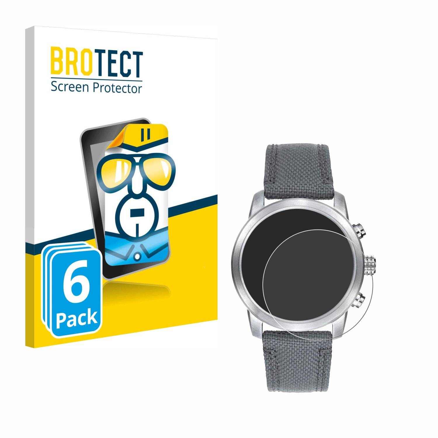 6x BROTECT Displayschutz-Folie für Citizen