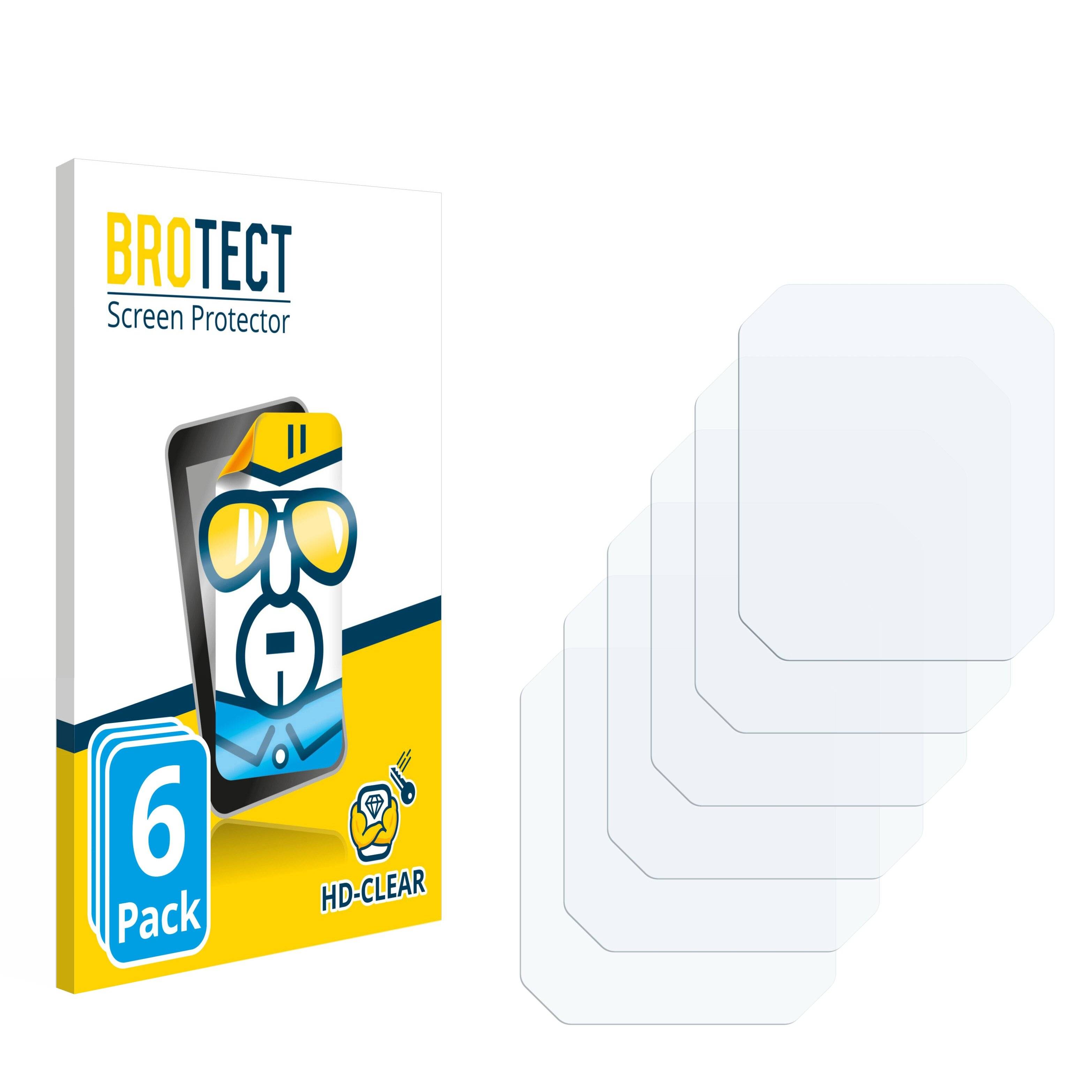 6x BROTECT Displayschutz-Folie für Findtime Smartwatch