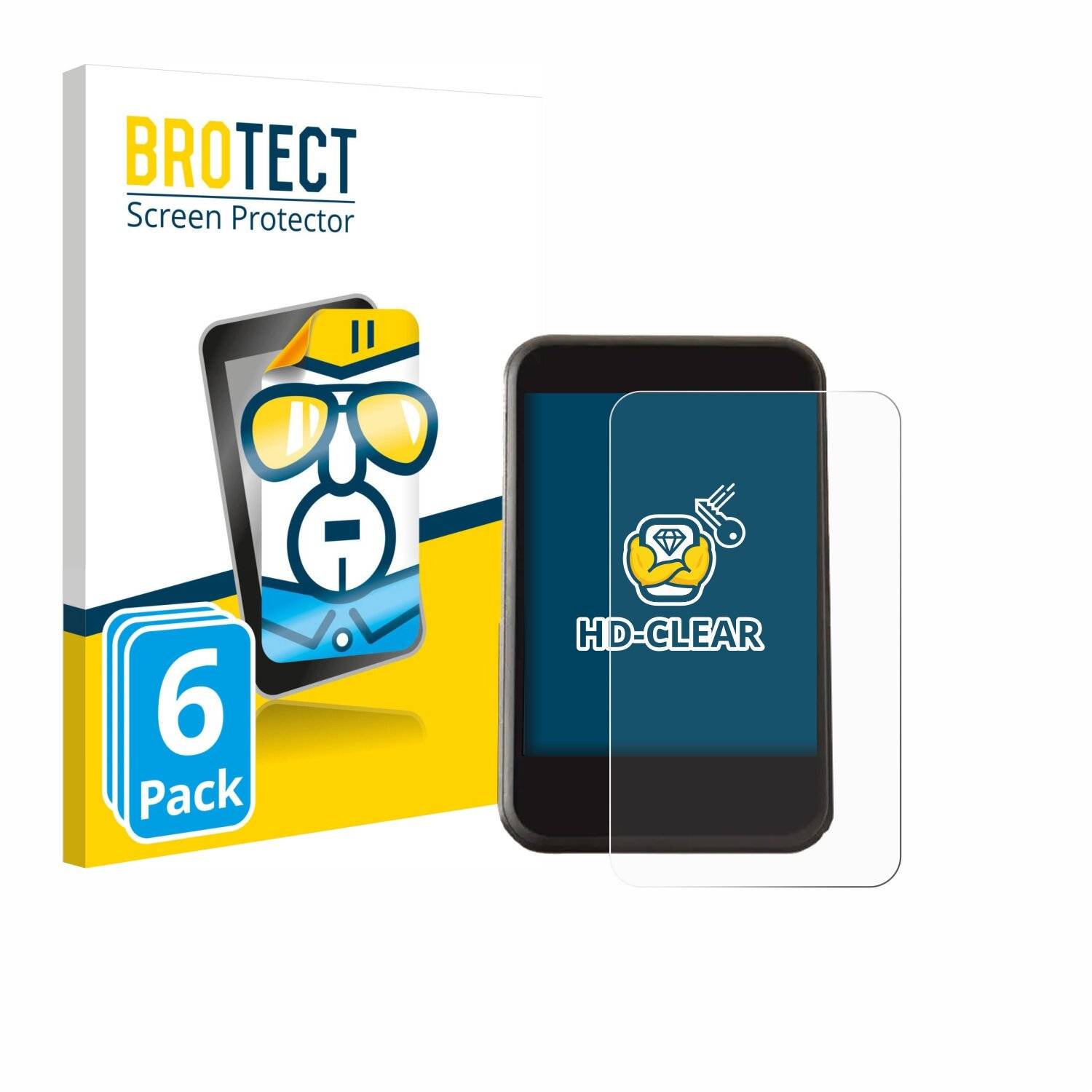 6x BROTECT Displayschutz-Folie für Freesky
