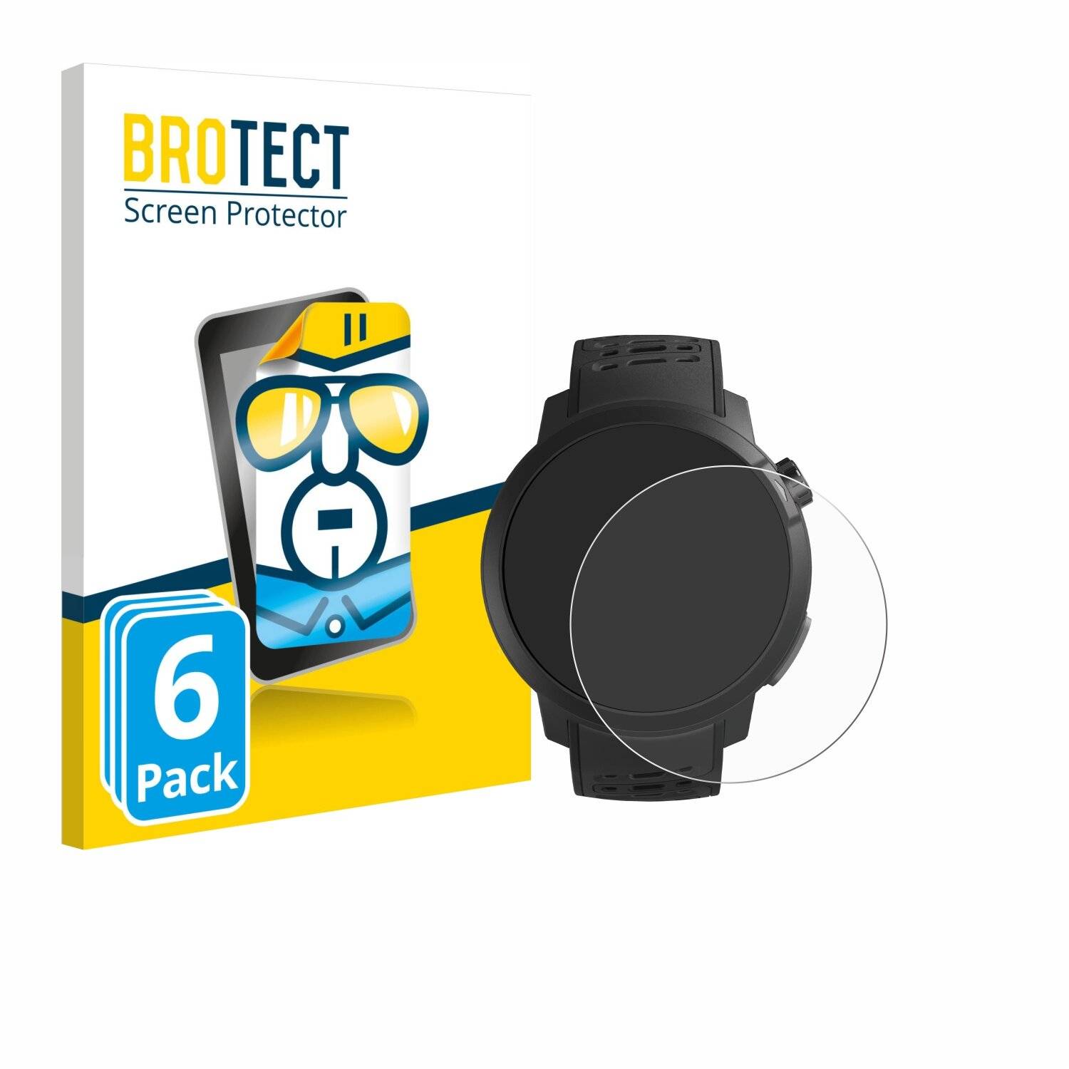 6x BROTECT Displayschutz-Folie für Coros Pace