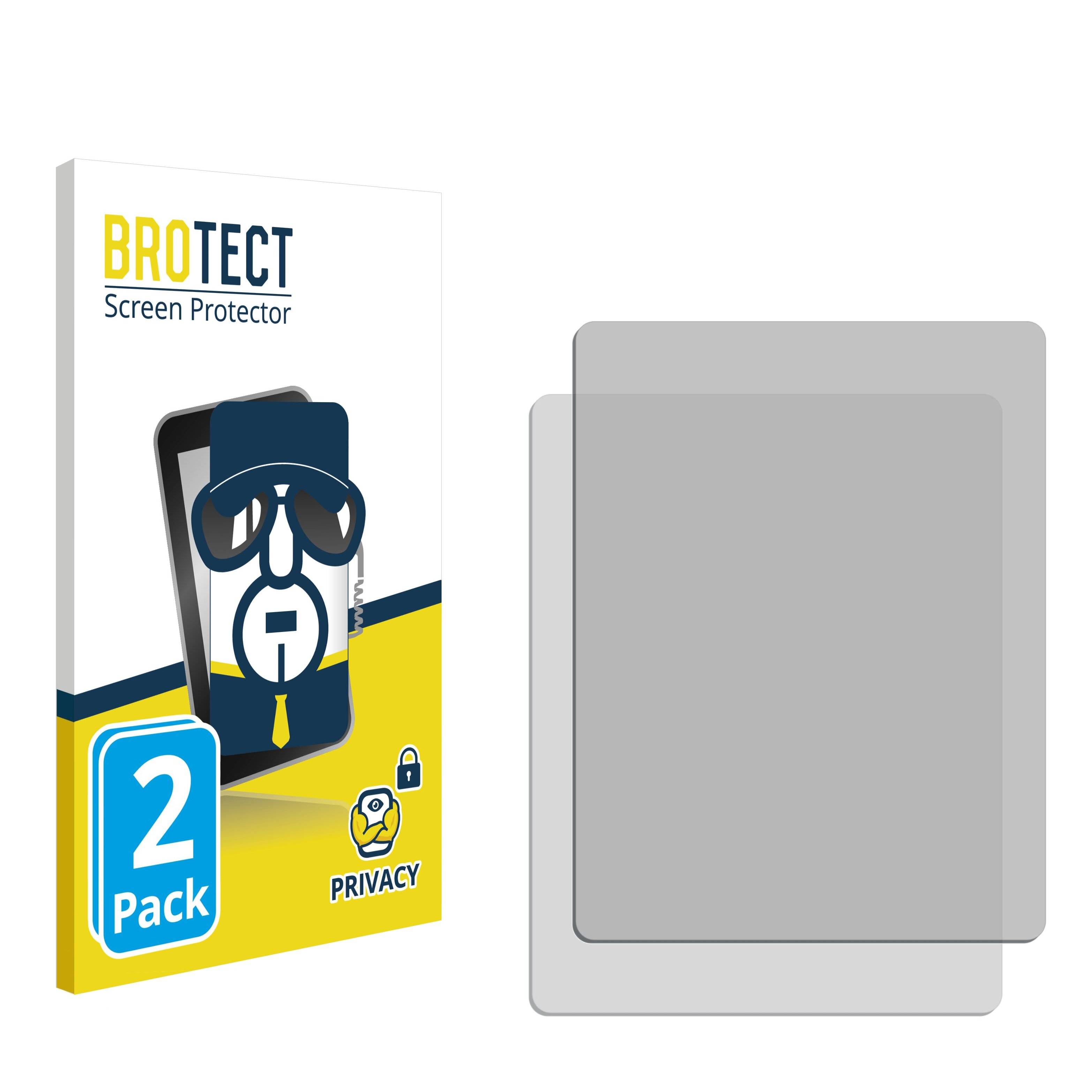 2x BROTECT Privacy Blickschutzfolie für Smartphones und Handys mit 2.8 Zoll Displays [44 mm