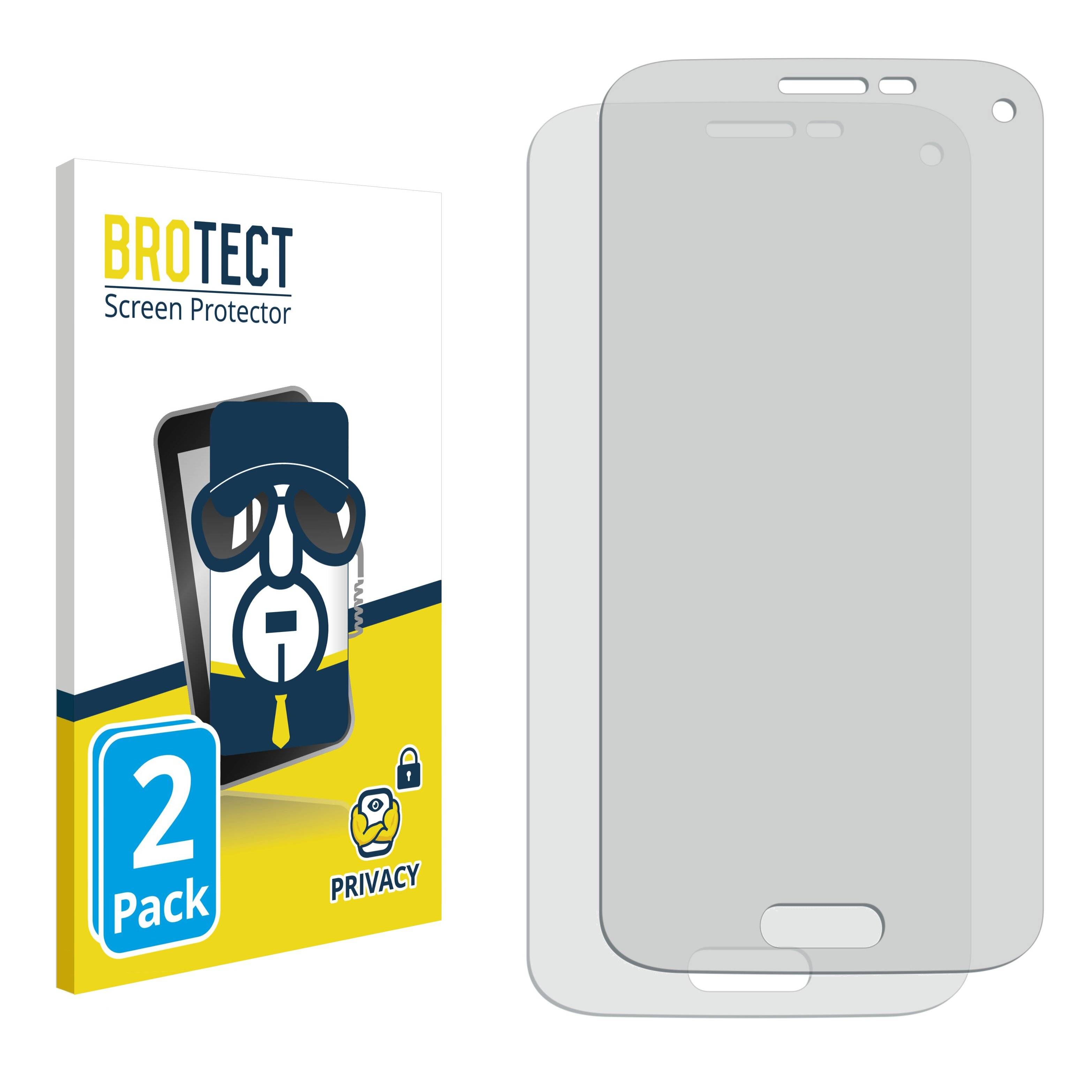 2x BROTECT Privacy Blickschutzfolie für Samsung Galaxy S5 Mini