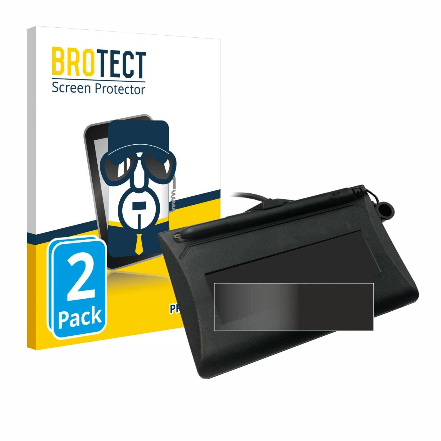 2x BROTECT Privacy Blickschutzfolie für Topaz