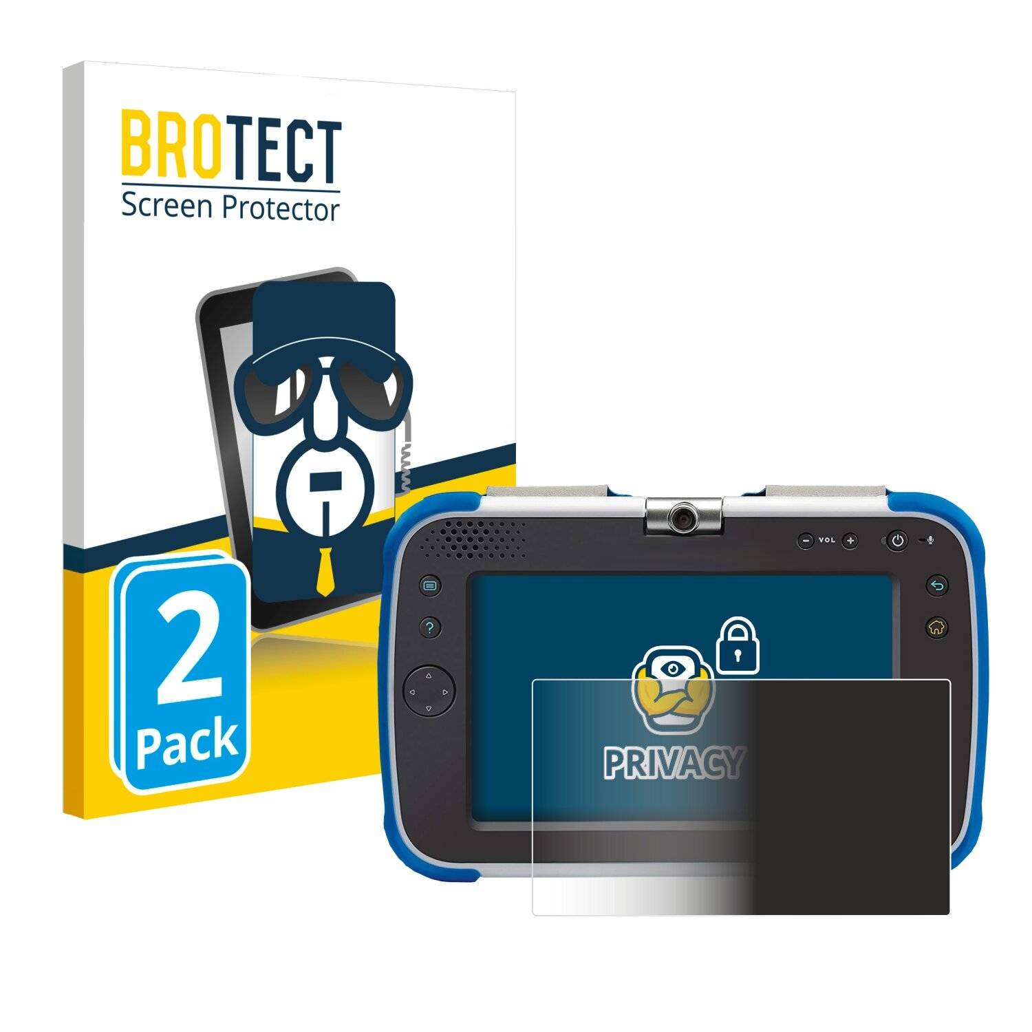 2x BROTECT Privacy Blickschutzfolie für Vtech Storio Max XL