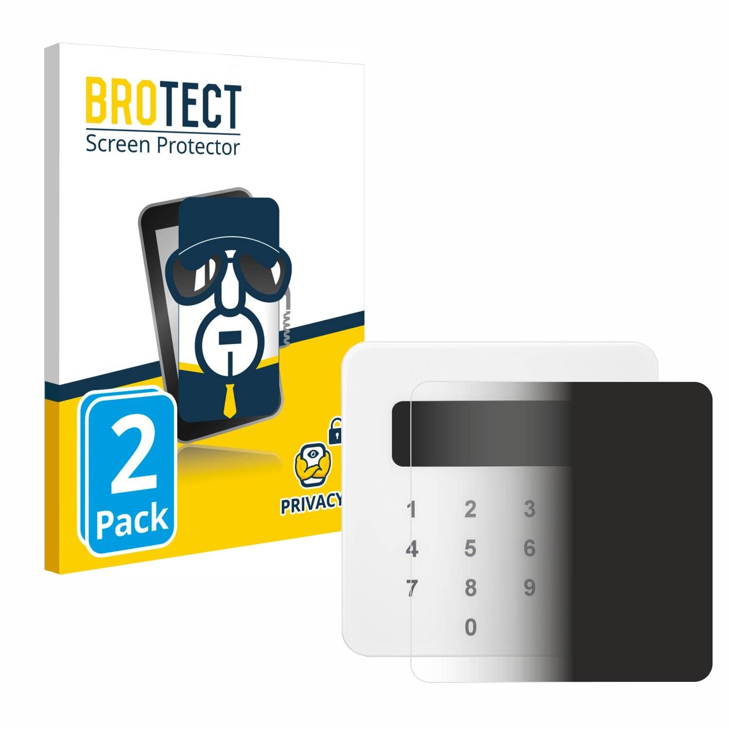2x BROTECT Privacy Blickschutzfolie für SumUp