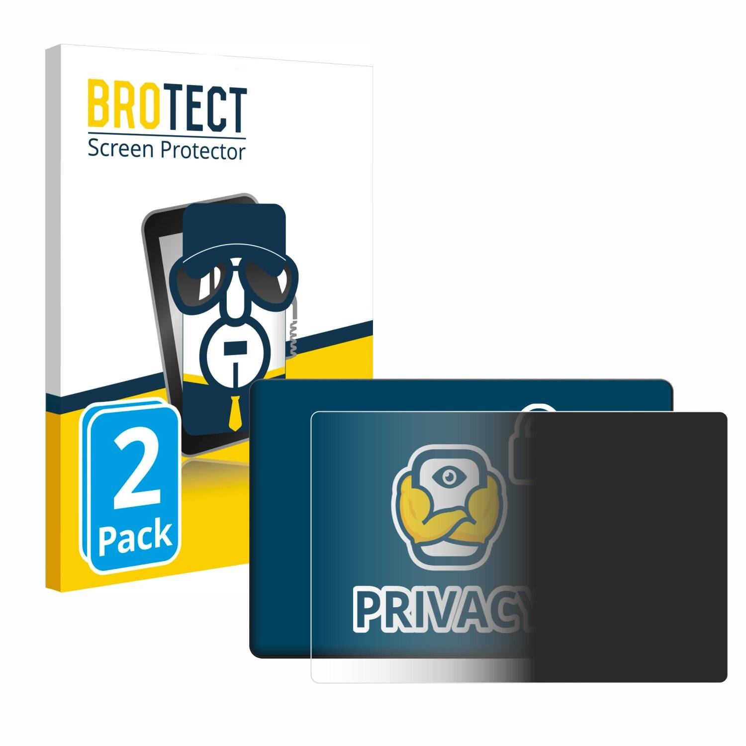 2x BROTECT Privacy Blickschutzfolie für SmallHD 702