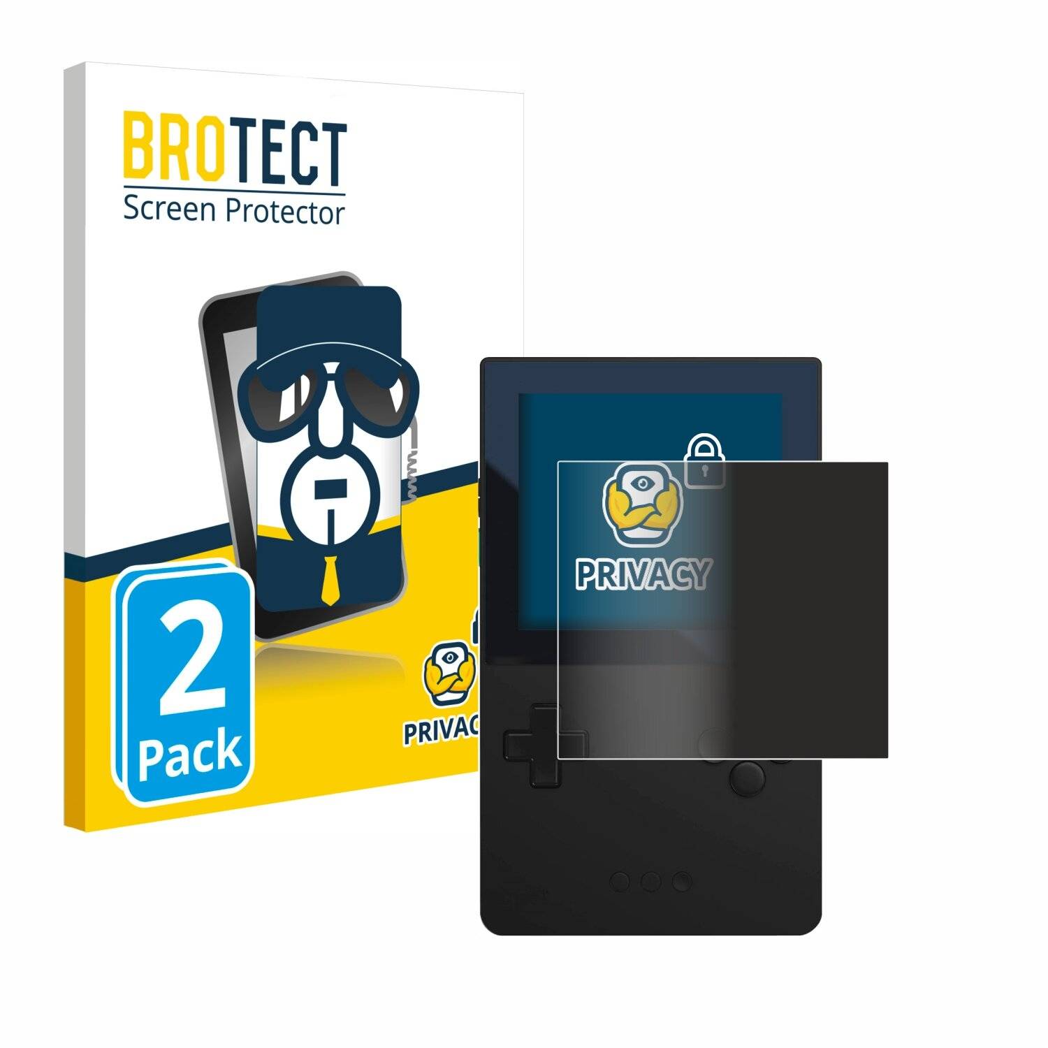 2x BROTECT Privacy Blickschutzfolie für Analogue