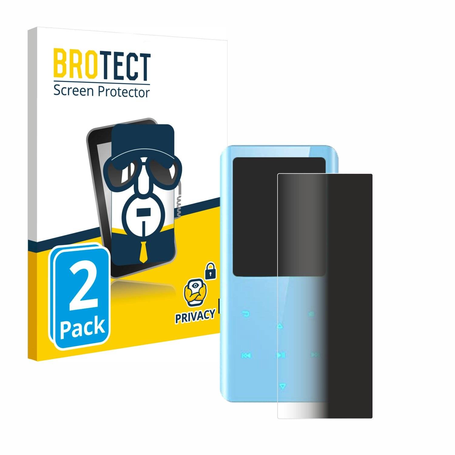 2x BROTECT Privacy Blickschutzfolie für AGPtek