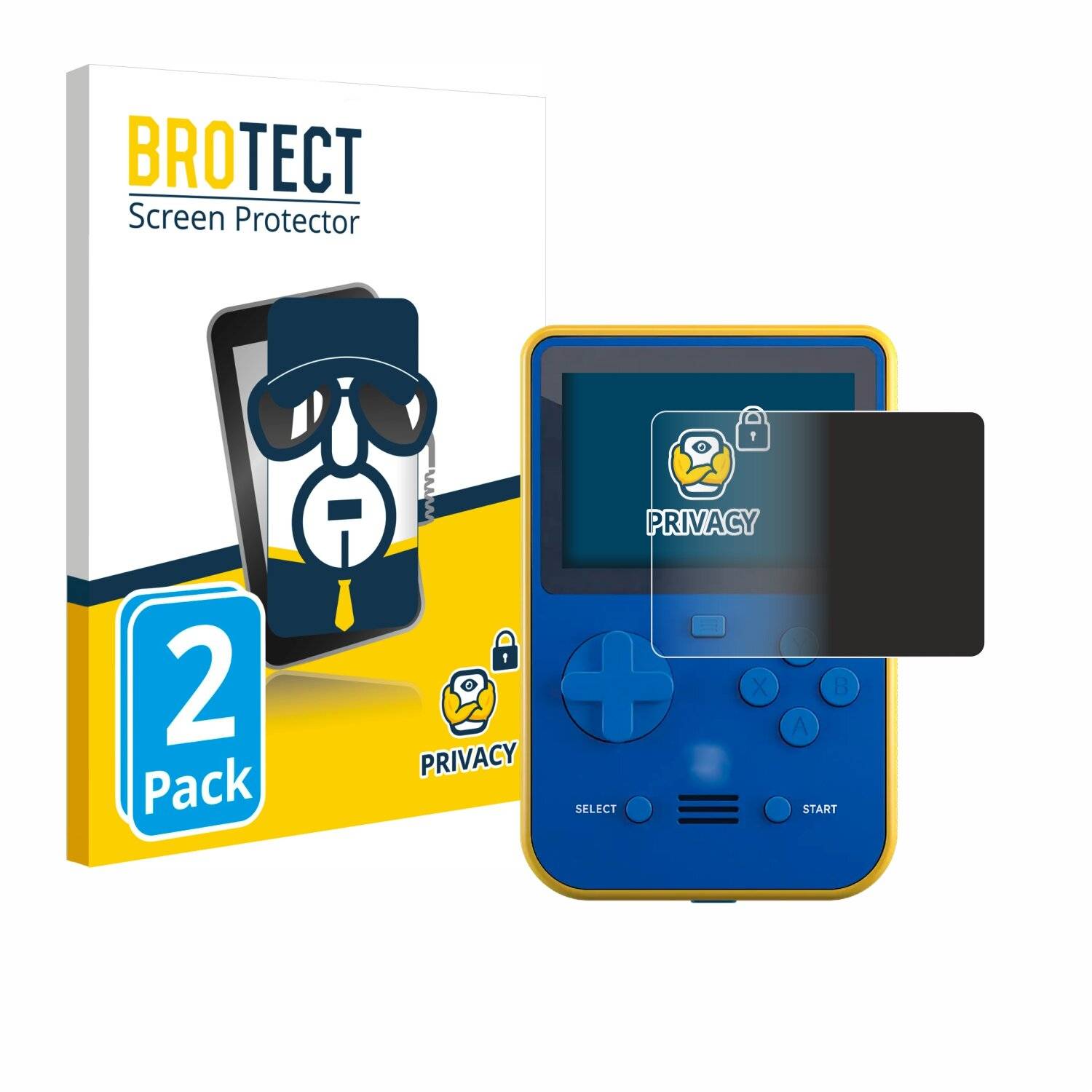 2x BROTECT Privacy Blickschutzfolie für Blaze Super