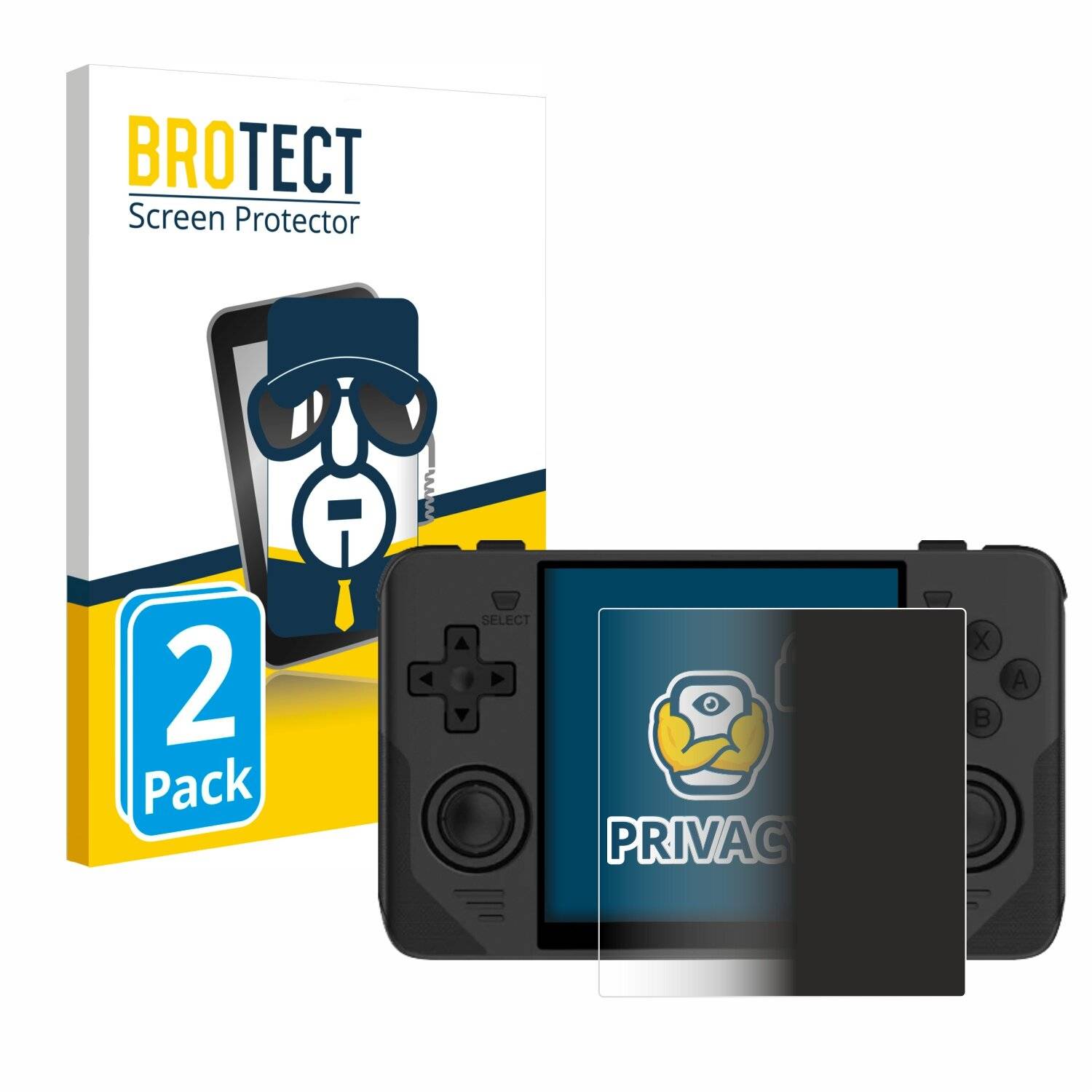 2x BROTECT Privacy Blickschutzfolie für Powkiddy