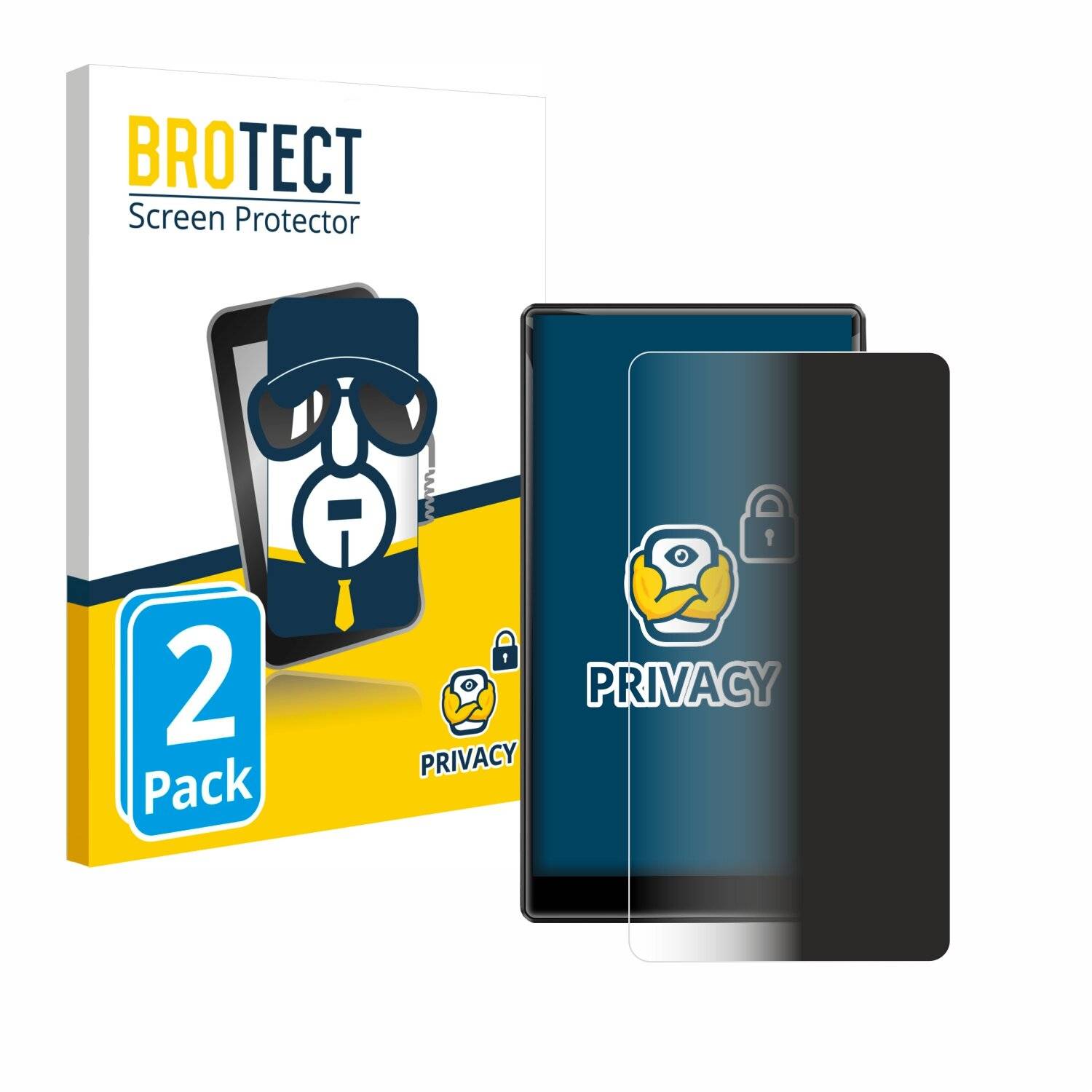 2x BROTECT Privacy Blickschutzfolie für innioasis