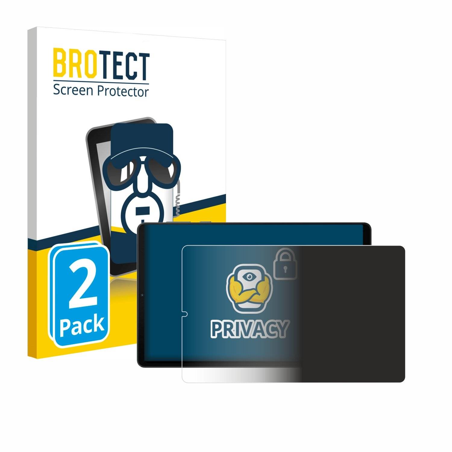2x BROTECT Privacy Blickschutzfolie für Lenovo Legion Y700