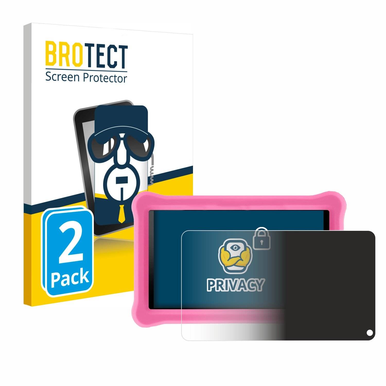 2x BROTECT Privacy Blickschutzfolie für Sannuo K708