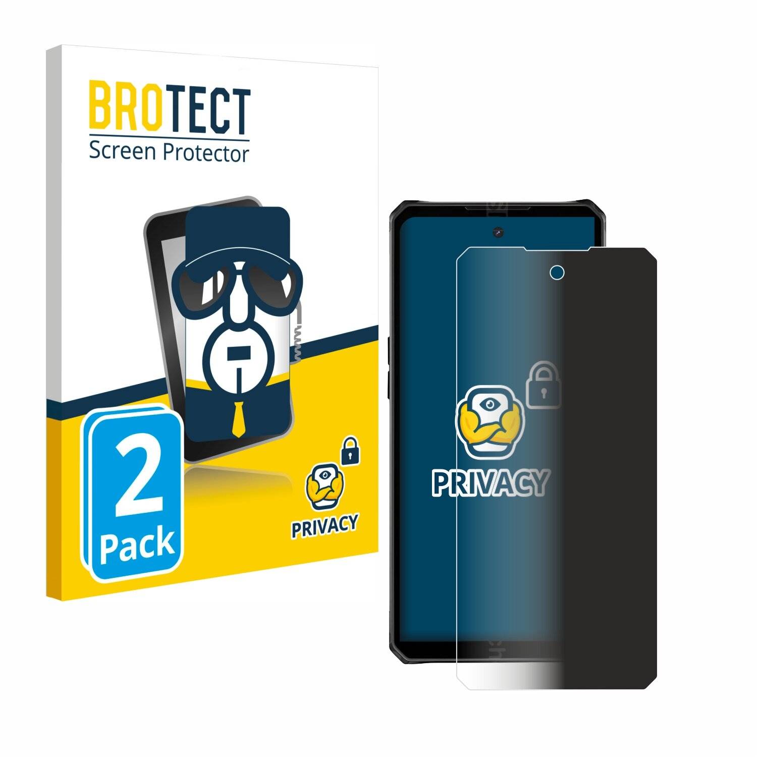 2x BROTECT Privacy Blickschutzfolie für iiiF150