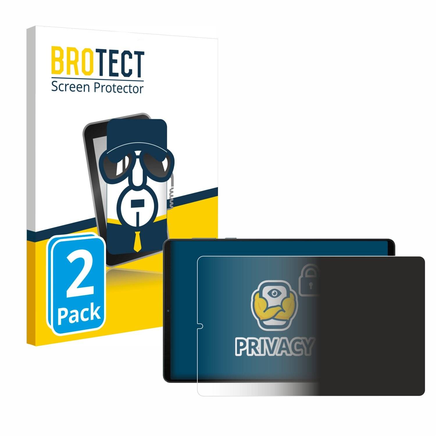2x BROTECT Privacy Blickschutzfolie für Lenovo Legion Y700