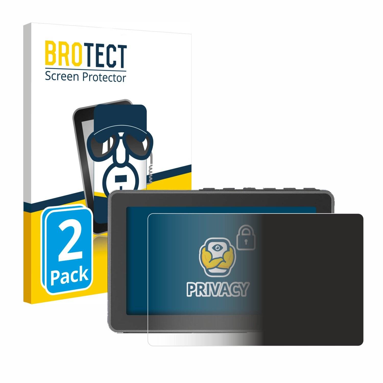2x BROTECT Privacy Blickschutzfolie für Vevor Endoskop