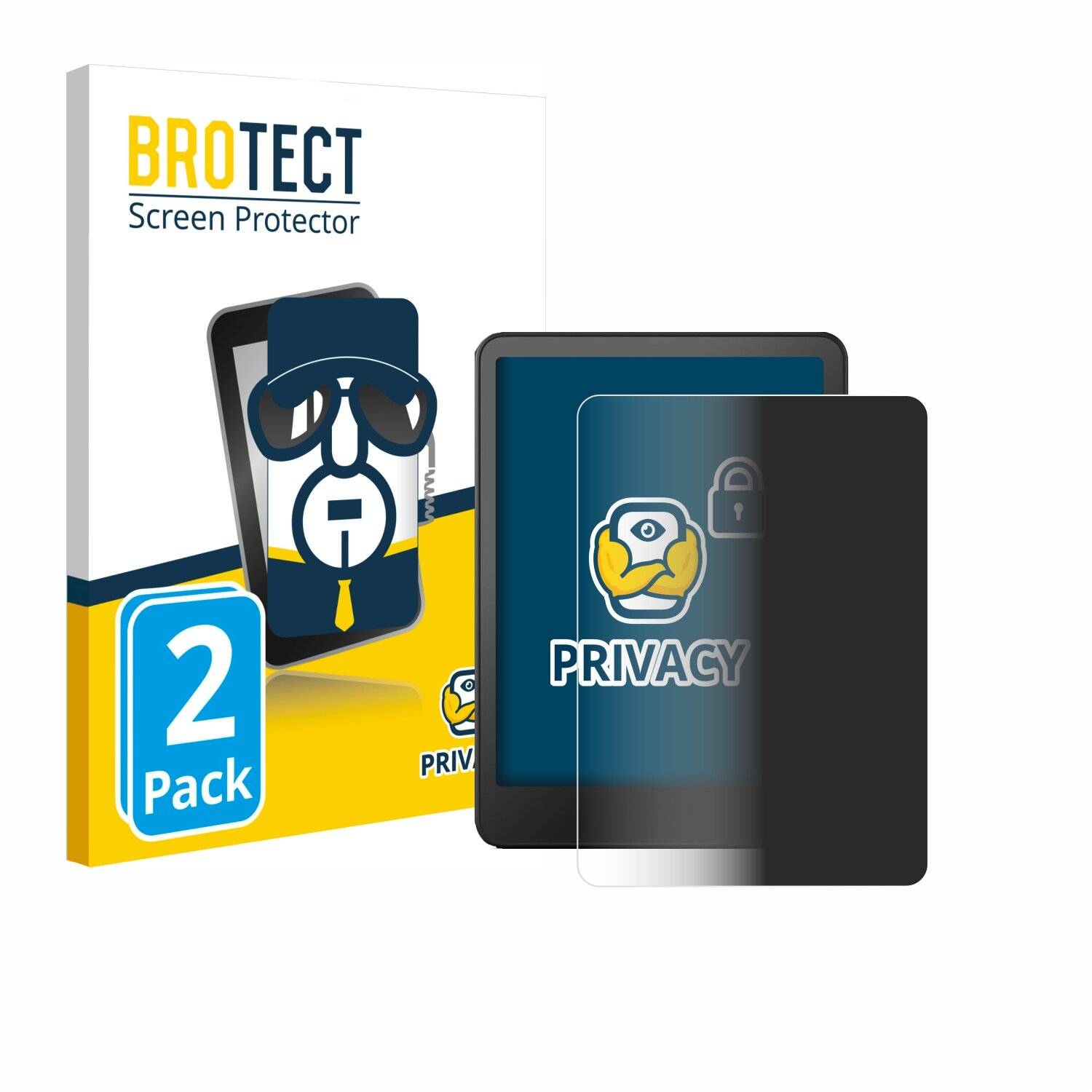 2x BROTECT Privacy Blickschutzfolie für Amazon Kindle