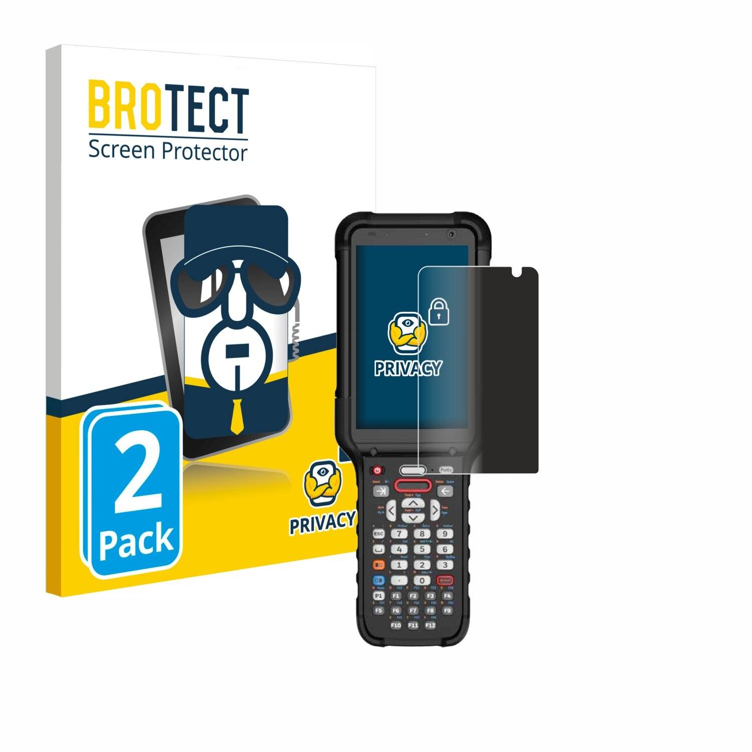 2x BROTECT Privacy Blickschutzfolie für Honeywell