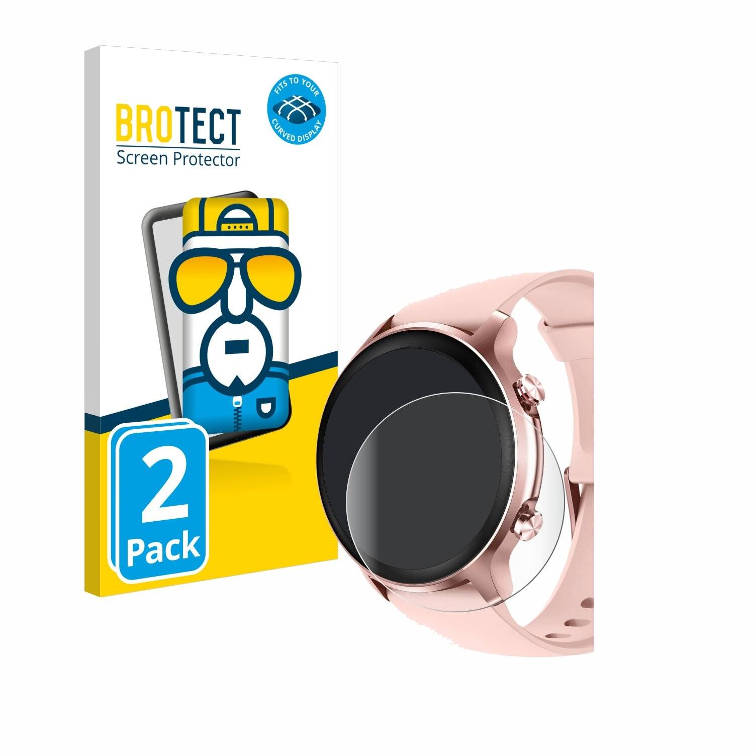 2x BROTECT Flex Full-Screen Folie für Loddery 217