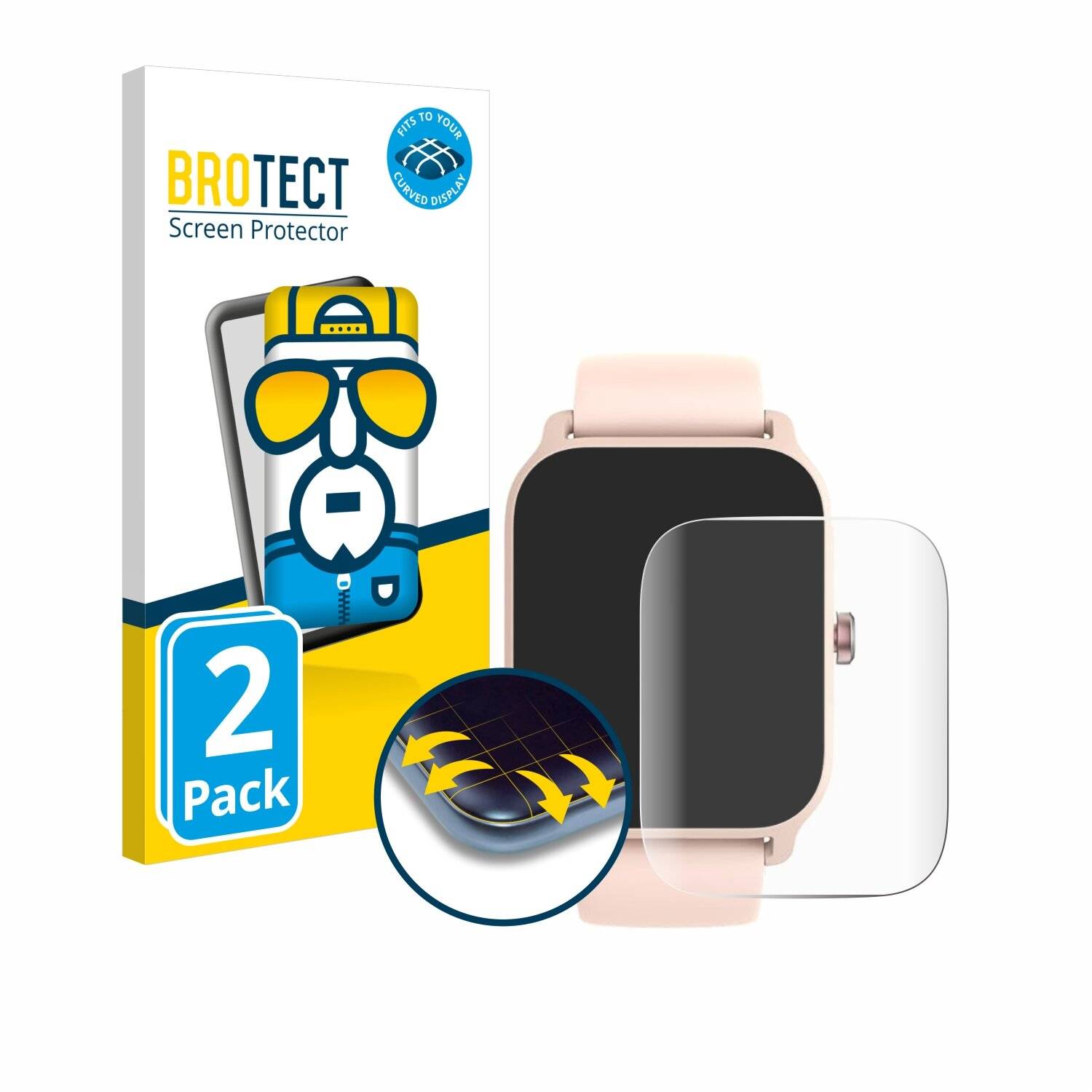 2x BROTECT Flex Full-Screen Folie für IFMDA IDW13