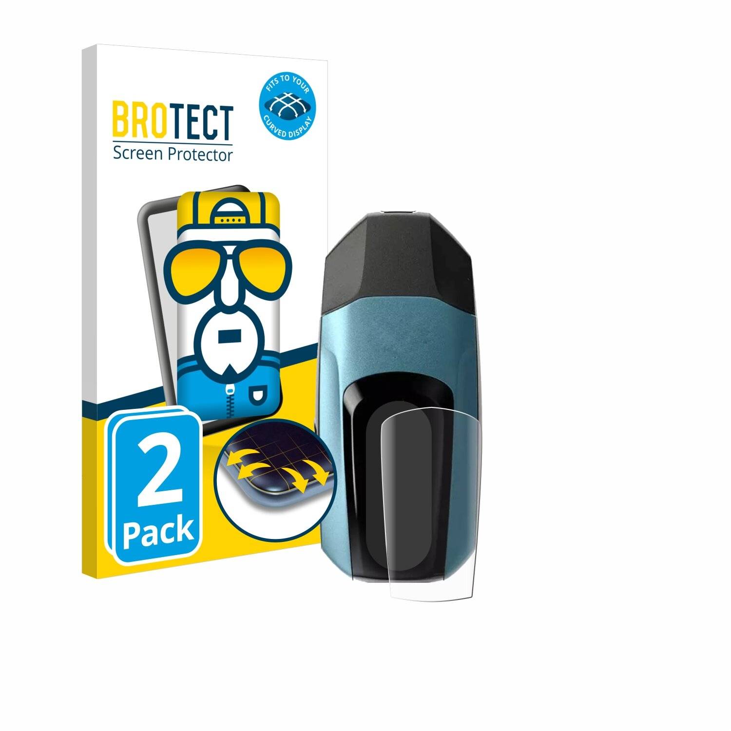 2x BROTECT Flex Full-Screen Folie für Boundless