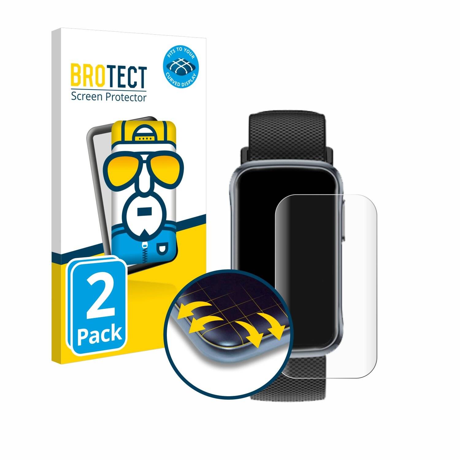 2x BROTECT Flex Full-Screen Folie für TIMU T32