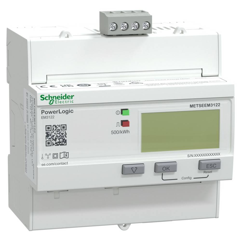Schneider Electric Energiezähler EM3122, 3 METSEEM3122