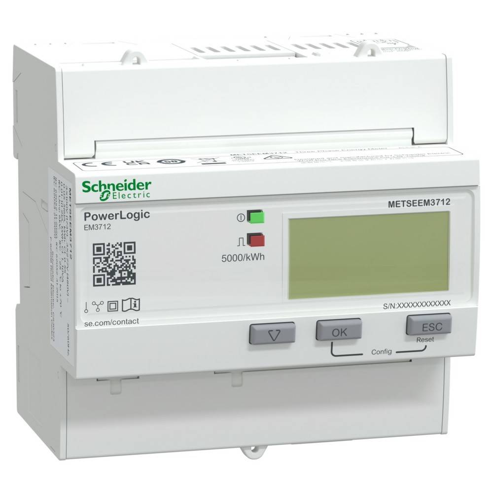 Schneider Electric Energiezähler EM3712, METSEEM3712