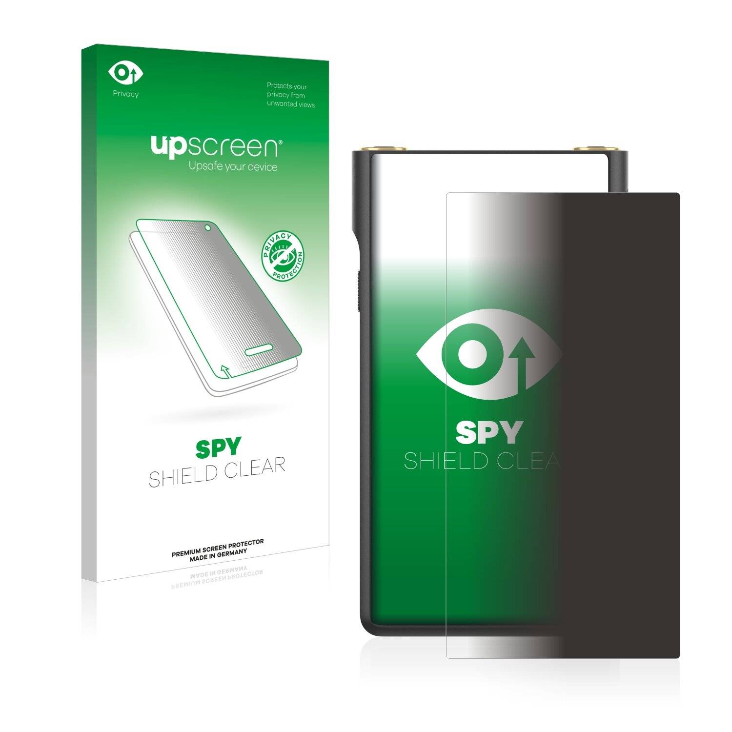 upscreen Spy Shield Clear Premium Blickschutzfolie für Sony Walkman