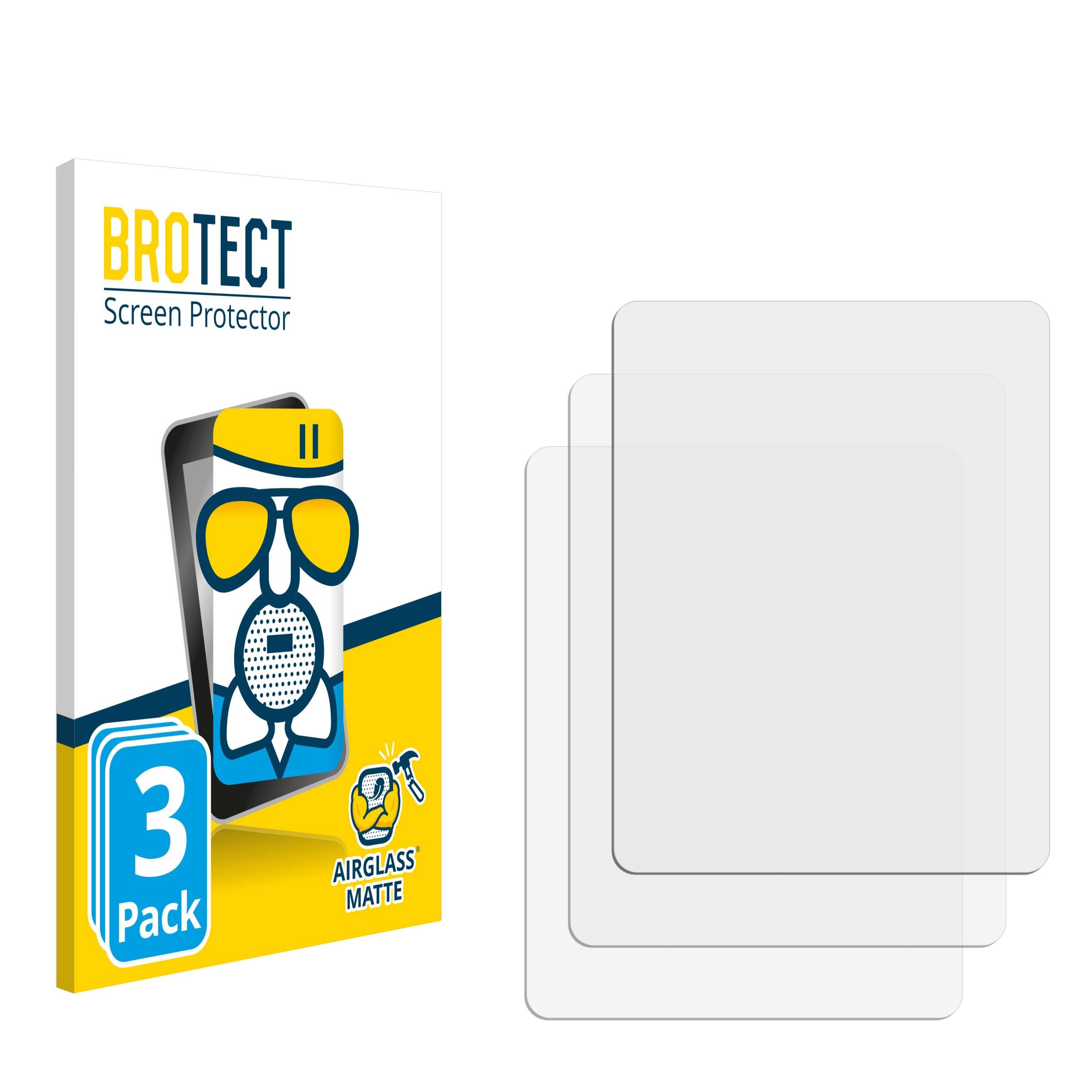 3x BROTECT AirGlass Matt Glas Panzer Folie für Motorola