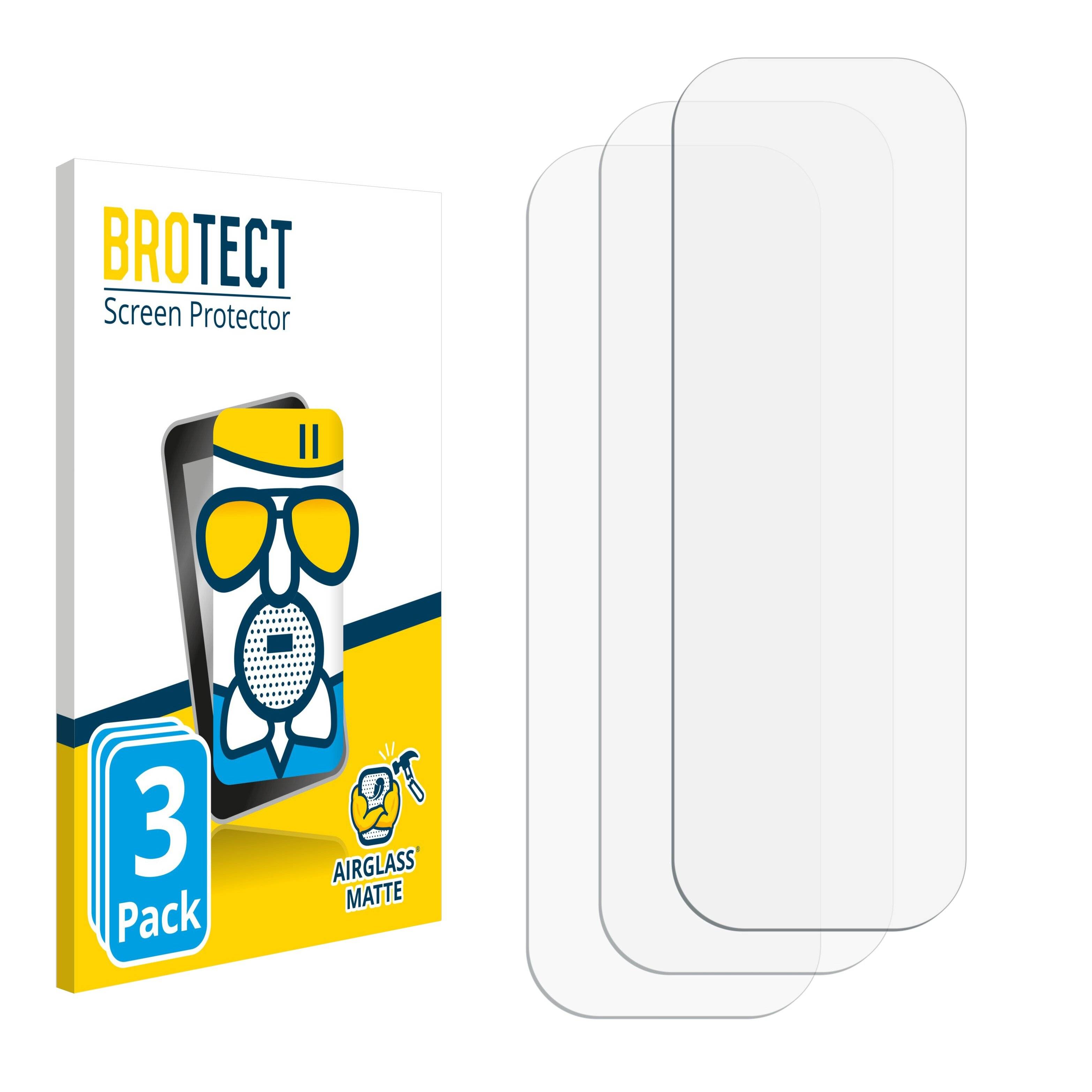 3x BROTECT AirGlass Matt Glas Panzer Folie für MP MPAD PCASE C28 Wireless Transmitter