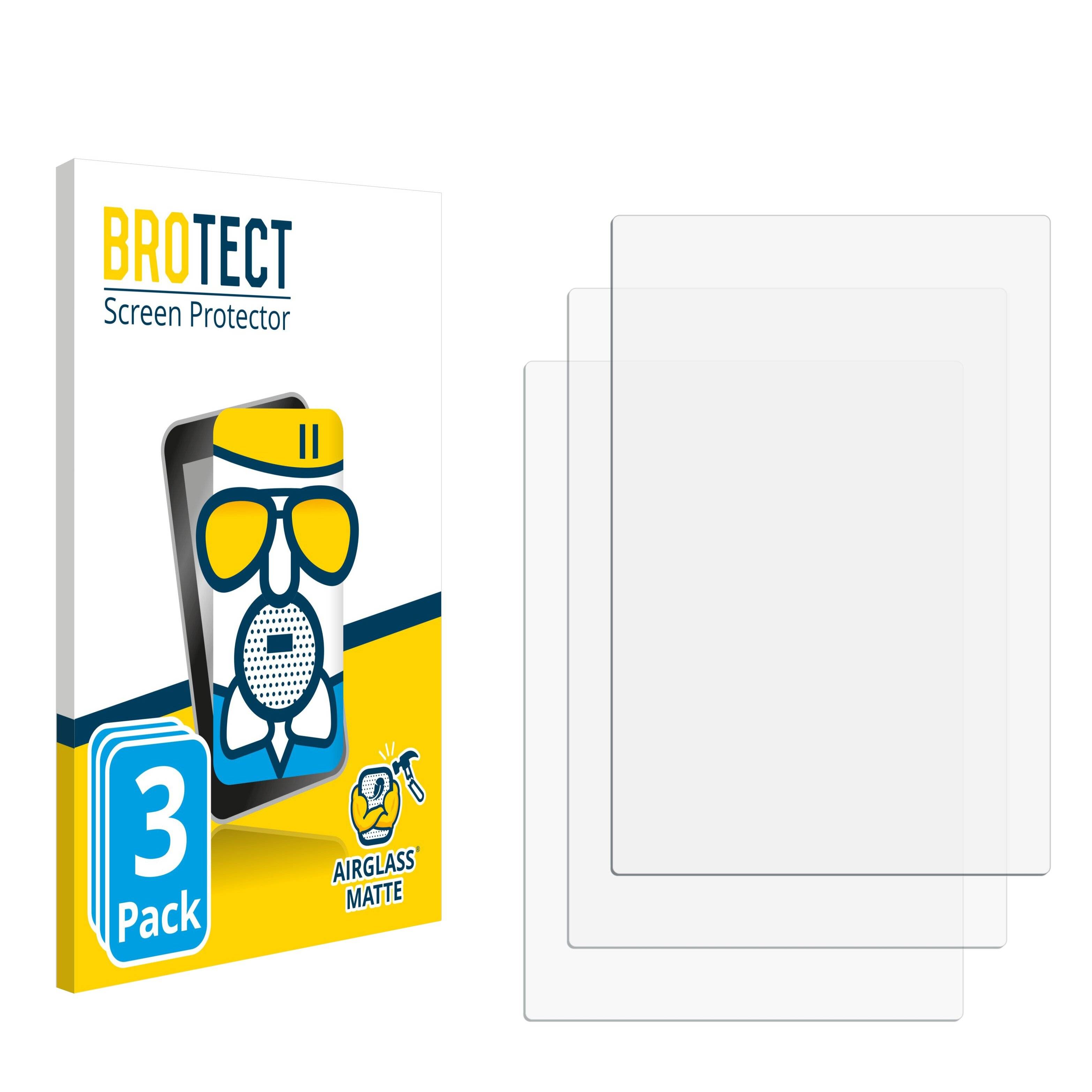 3x BROTECT AirGlass Matt Glas Panzer Folie für Pieps MICRO