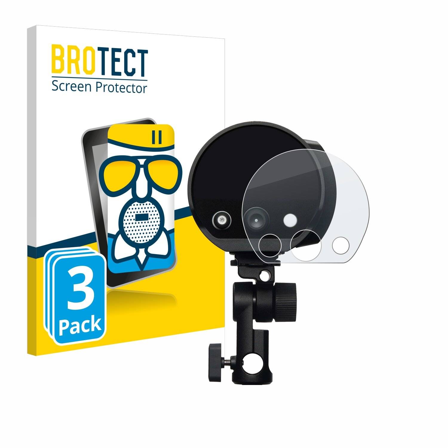 3x BROTECT AirGlass Matt Glas Panzer Folie für Profoto
