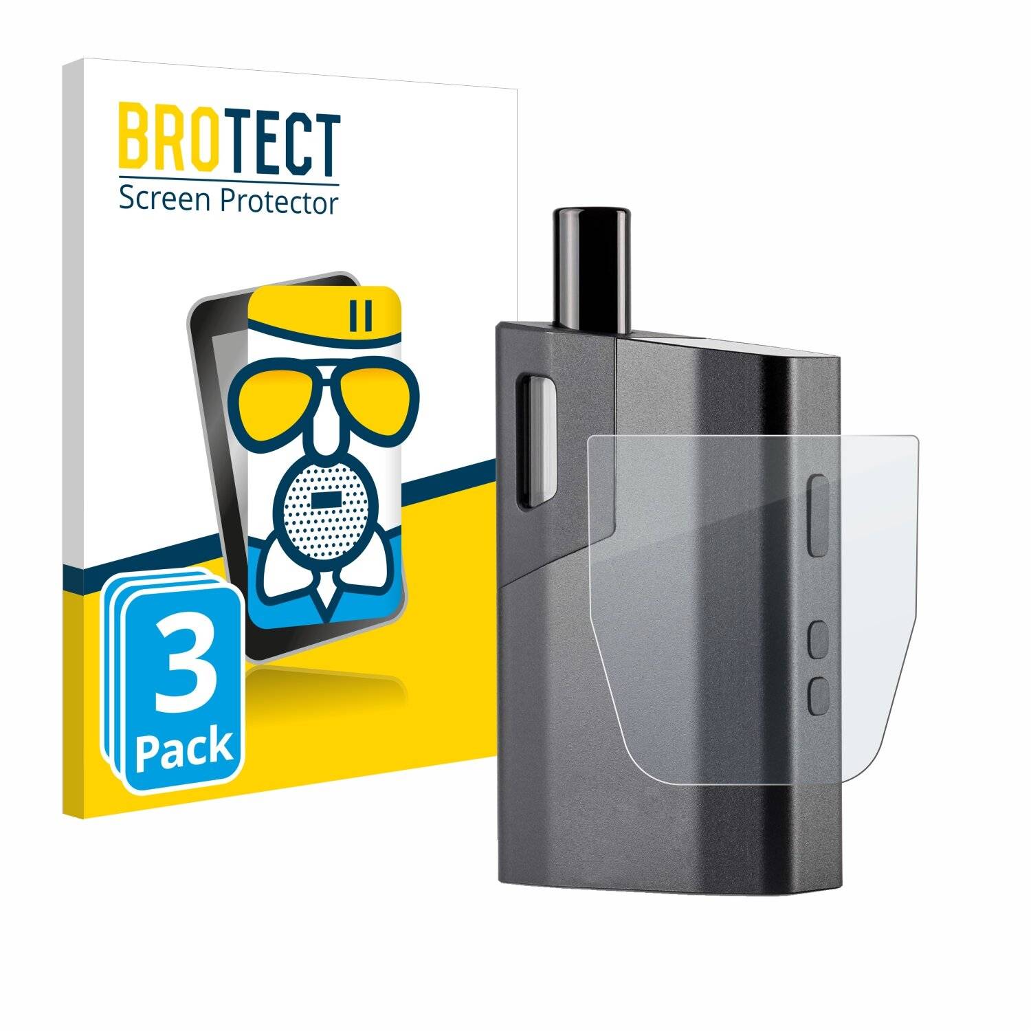 3x BROTECT AirGlass Matt Glas Panzer Folie für Wolkenkraft Fenix