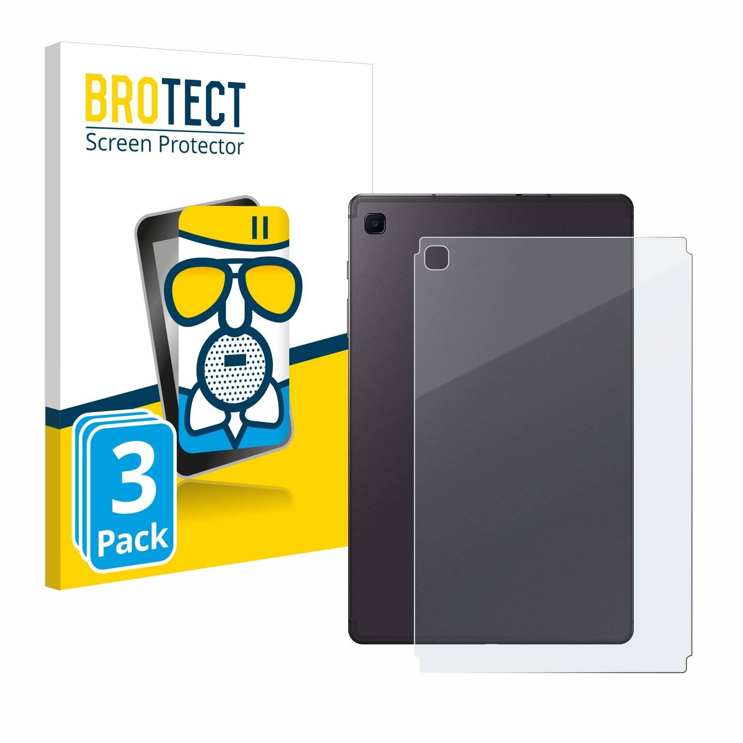 3x BROTECT AirGlass Matt Glas Panzer Folie für Samsung Galaxy Tab S6 Lite LTE 2024