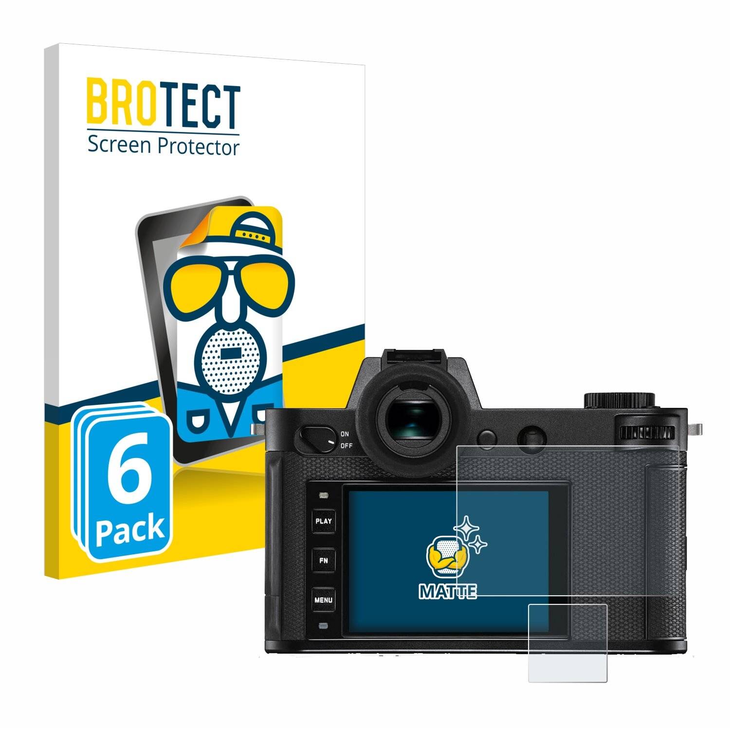 6x BROTECT Entspiegelungs-Folie für Leica