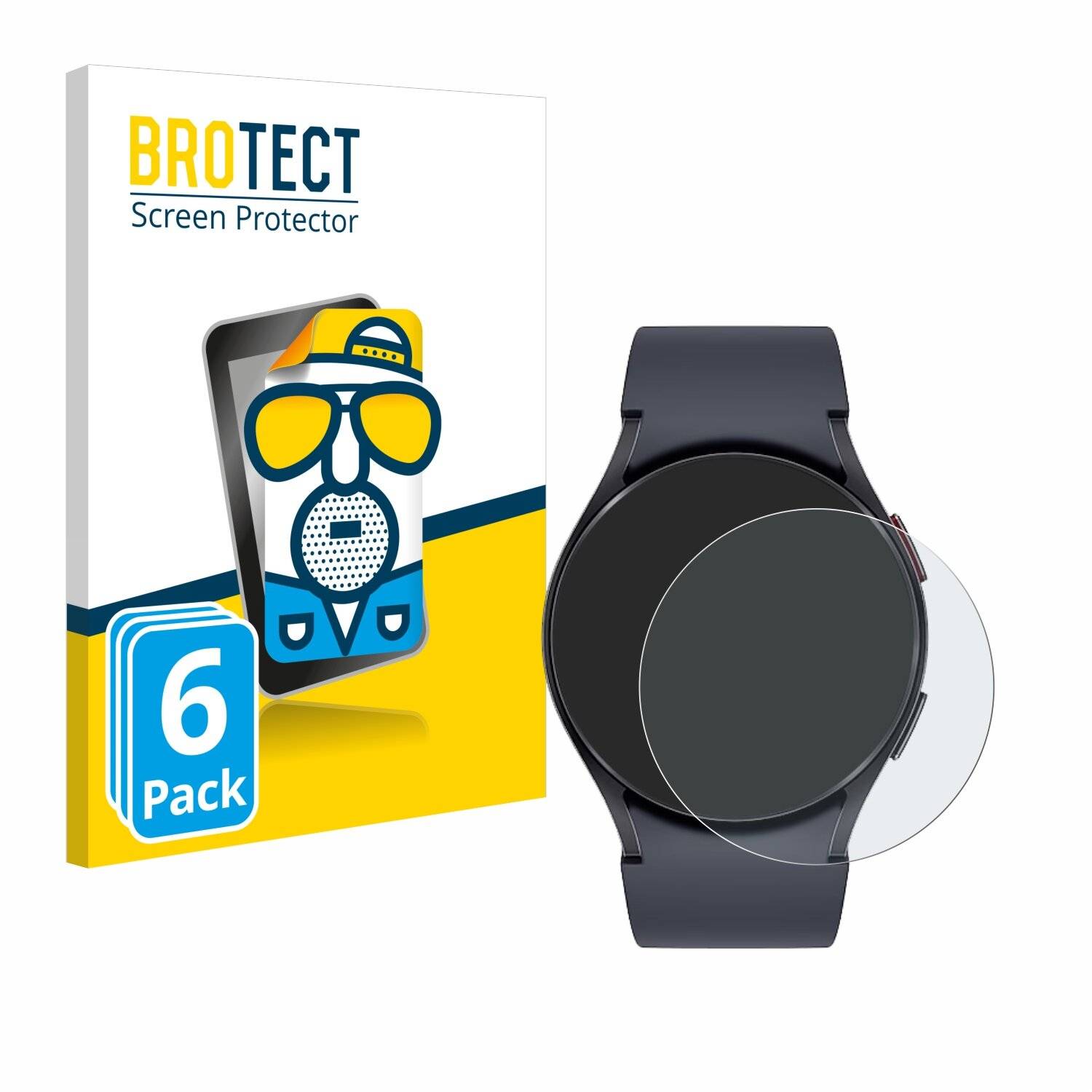 6x BROTECT Entspiegelungs-Folie für Samsung Galaxy Watch 6 (40