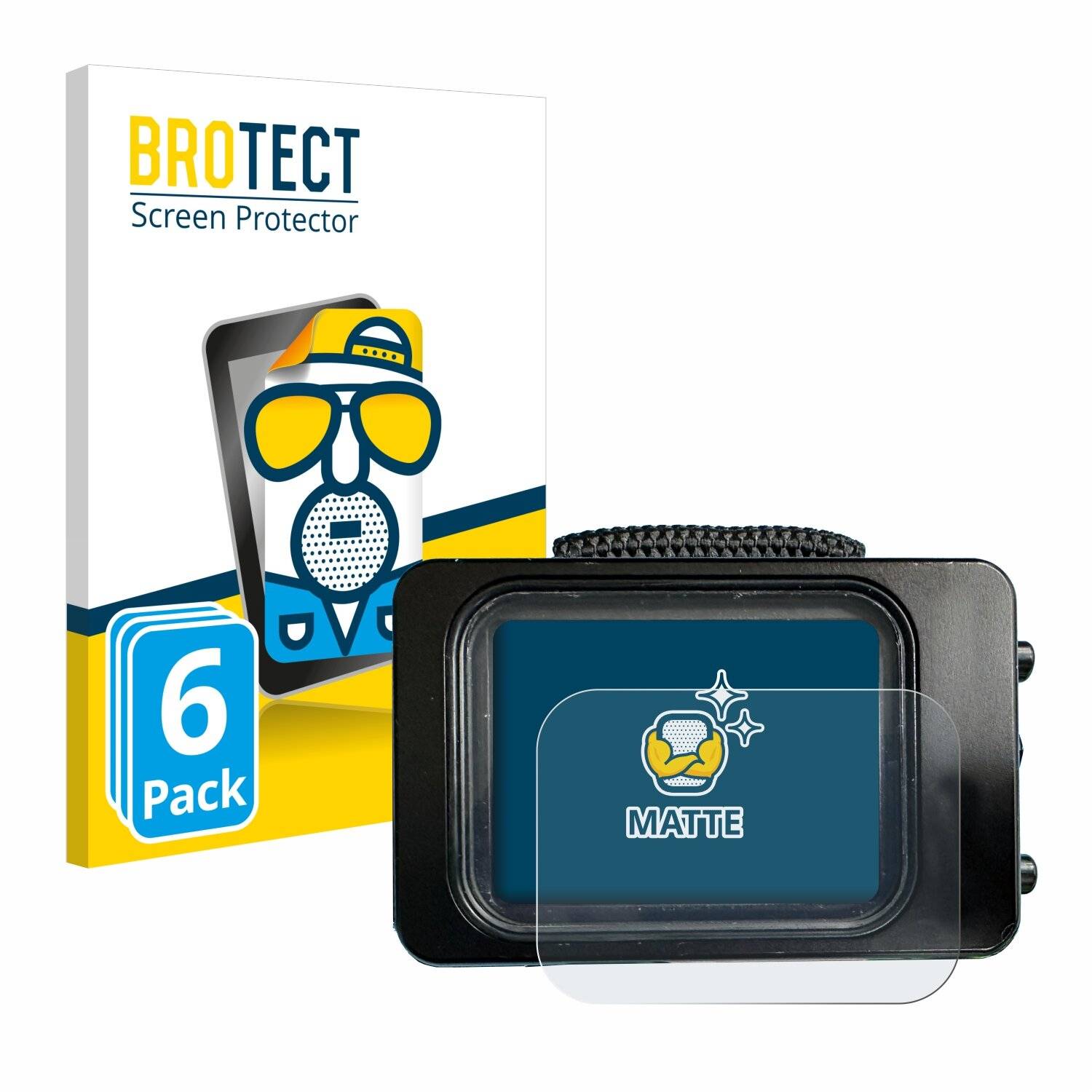 6x BROTECT Entspiegelungs-Folie für Divesoft Freedom dive