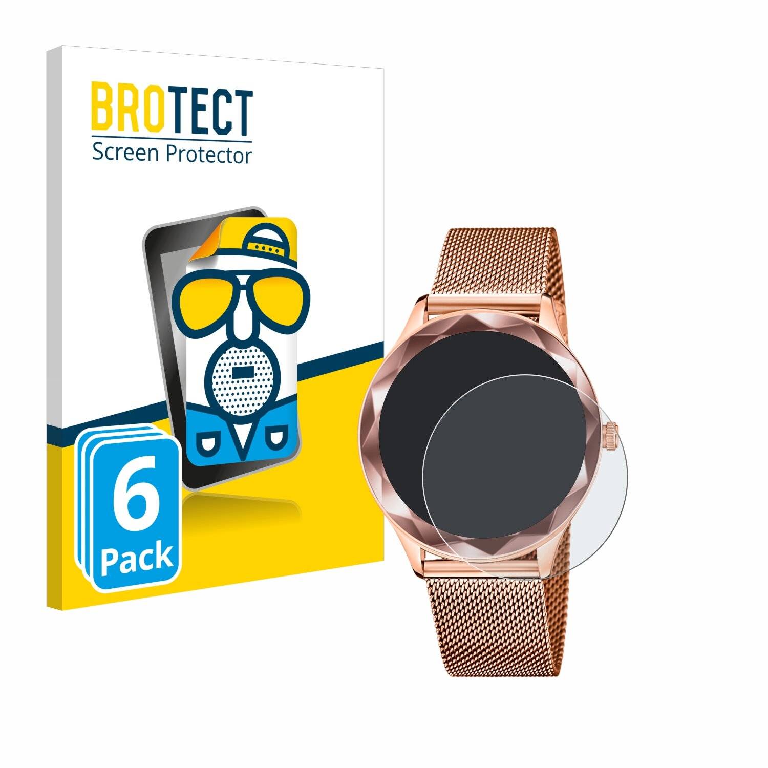 6x BROTECT Entspiegelungs-Folie für Lotus SMARTIME