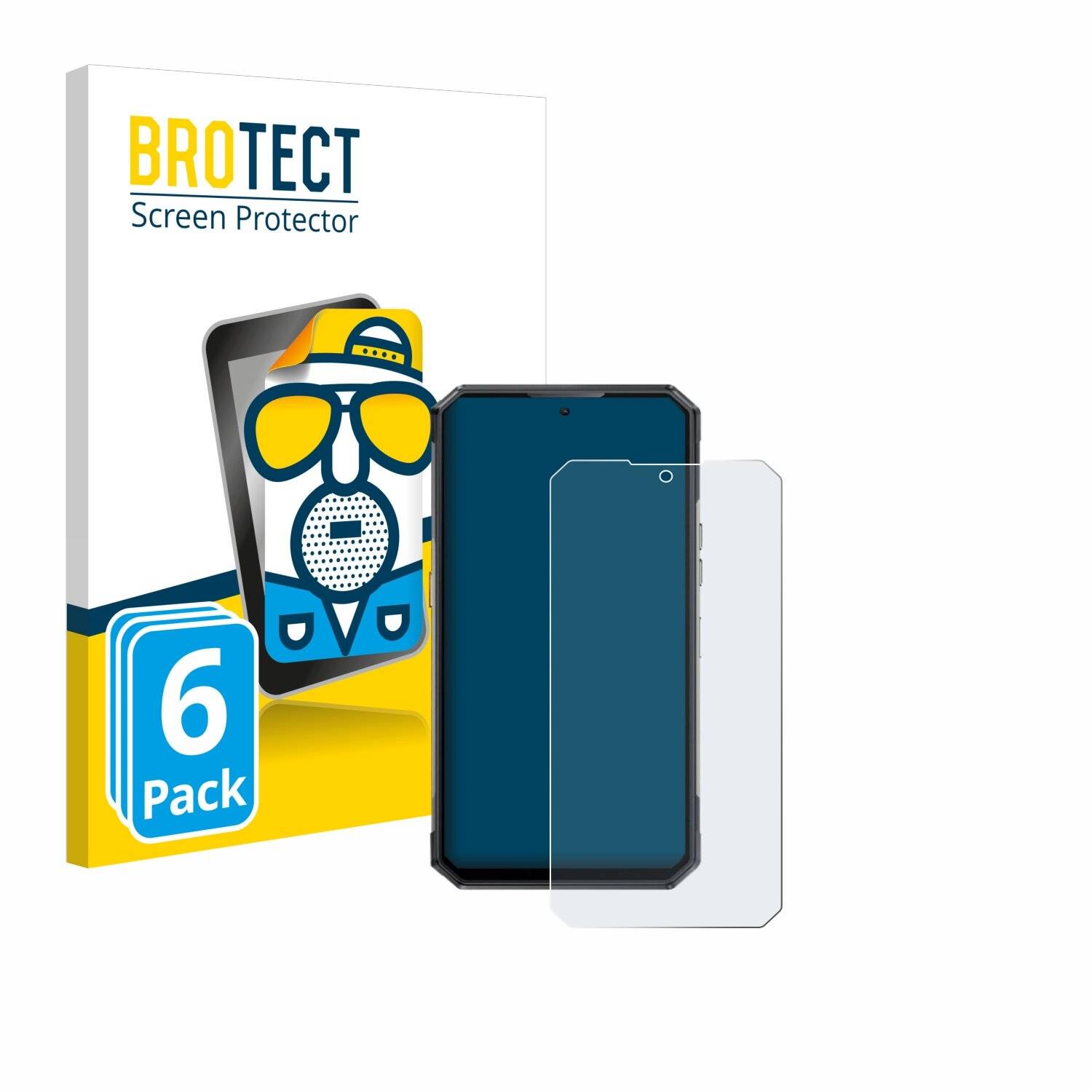 6x BROTECT Entspiegelungs-Folie für Oukitel WP30