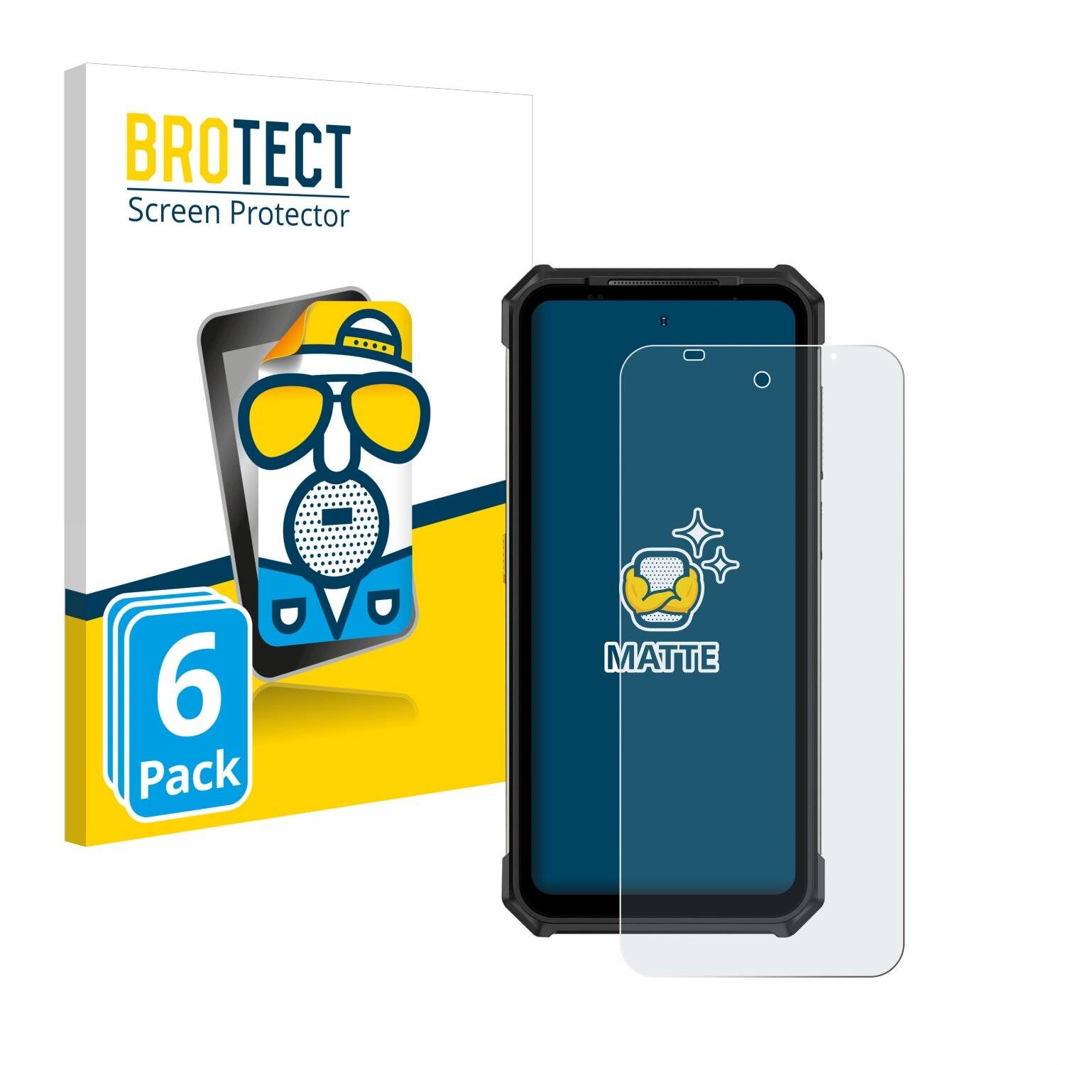 6x BROTECT Entspiegelungs-Folie für Ulefone Armor