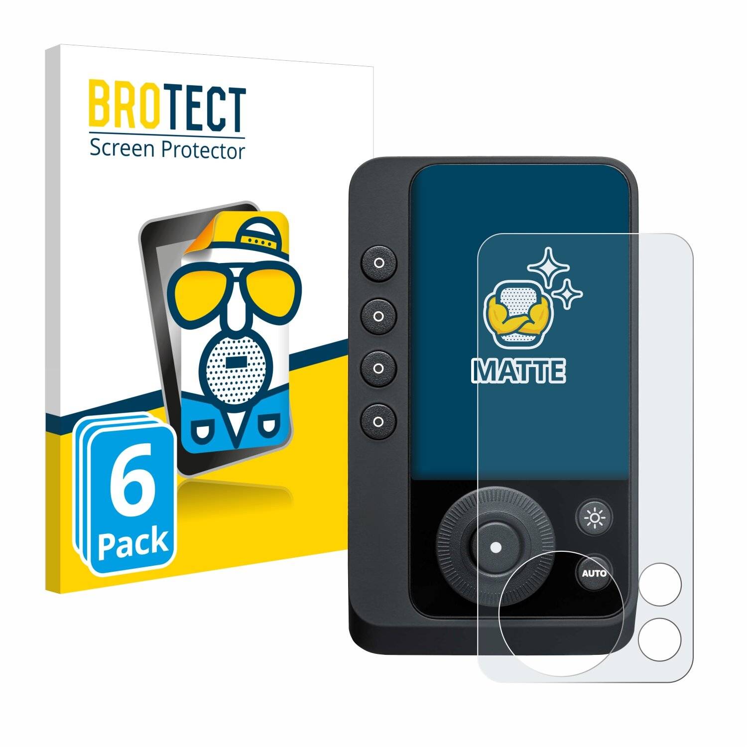 6x BROTECT Entspiegelungs-Folie für Profoto Connect